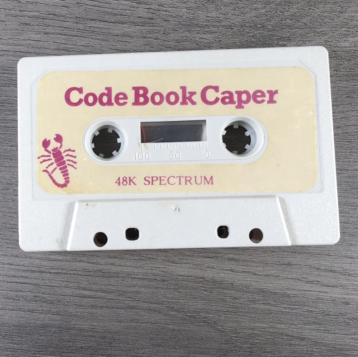 Codebook Caper ZX Spectrum 48K Game Scorpio Games World Tested & Working