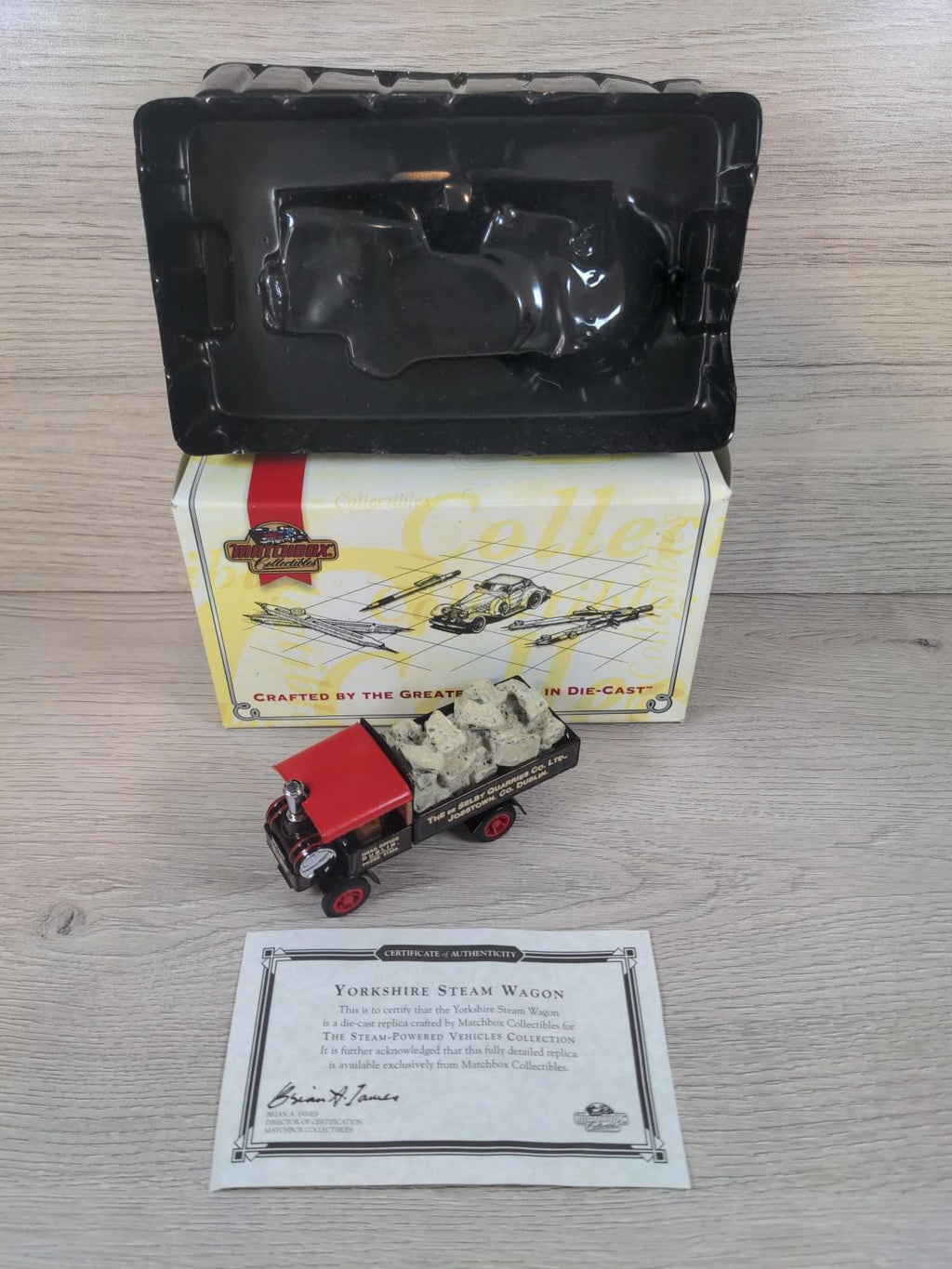 Matchbox Collectables Yorkshire Steam Wagon Diecast Model YAS04-M Vintage Model - Retrorama UK