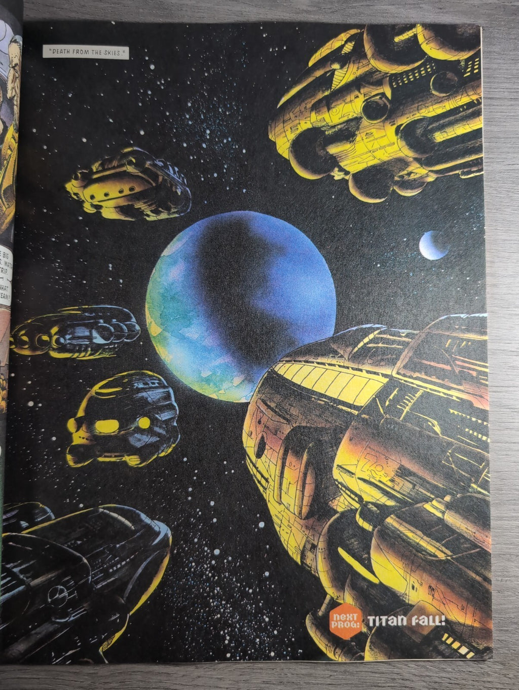 2000AD Prog 842 Featuring Judge Dredd Comic 3rd July 1993 Vintage Retro Comic