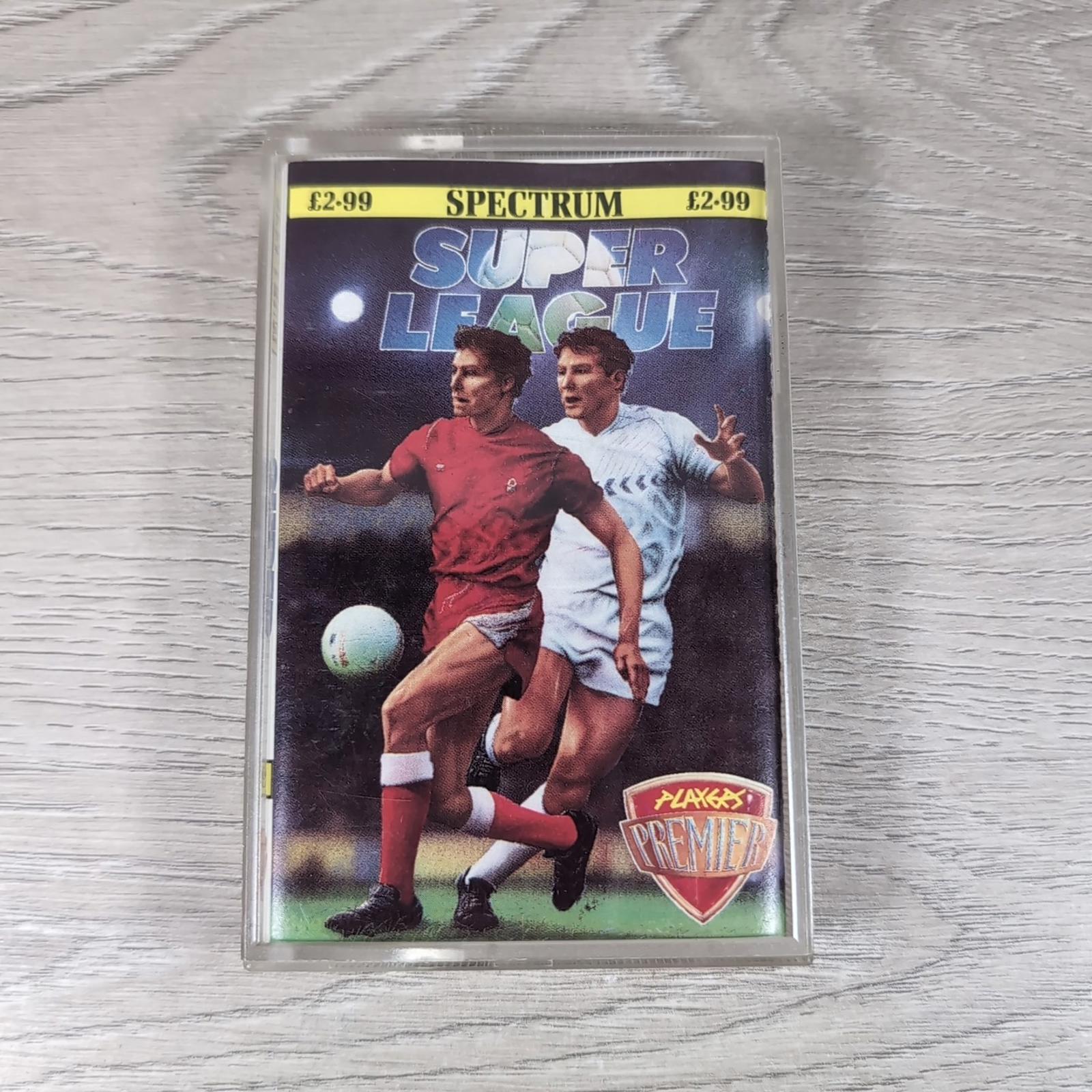 Super League ZX Spectrum Game Cassette Players Premier Tested & Working