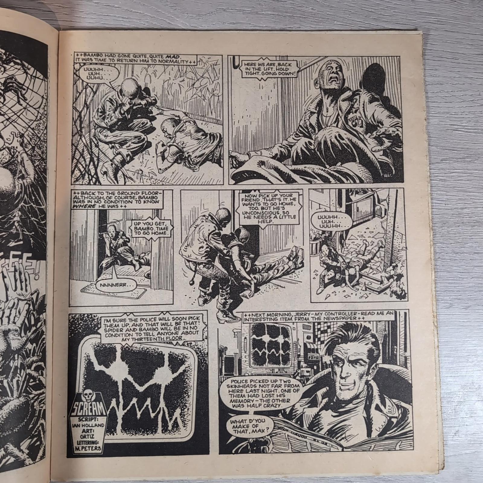 Scream! Comic Issue Number 4 14th April 1984