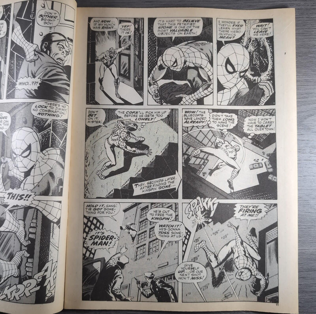 Spider-Man Comics Weekly No 80 Marvel Comics UK 24th August 1974 Vintage Comic