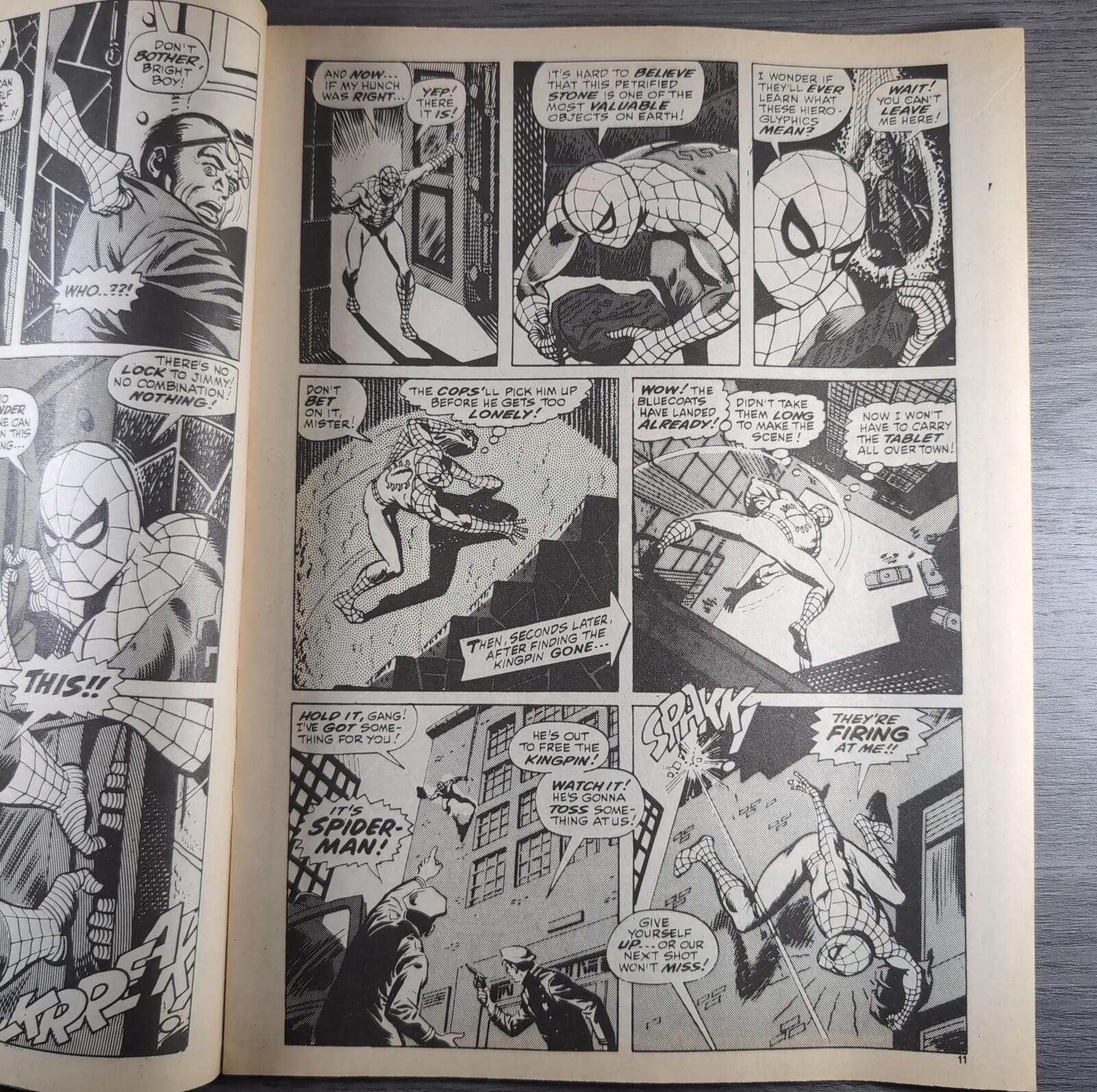 Spider-Man Comics Weekly No 80 Marvel Comics UK 24th August 1974 Vintage Comic