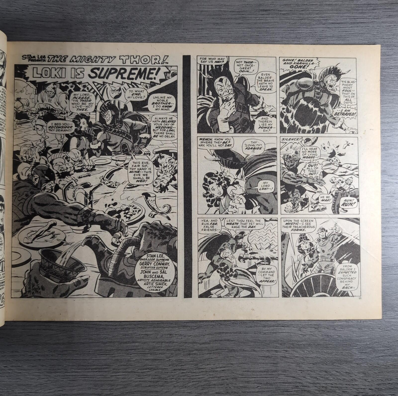 Super Spider-Man With The Super Heroes No. 194 Marvel Comics 27th October 1976