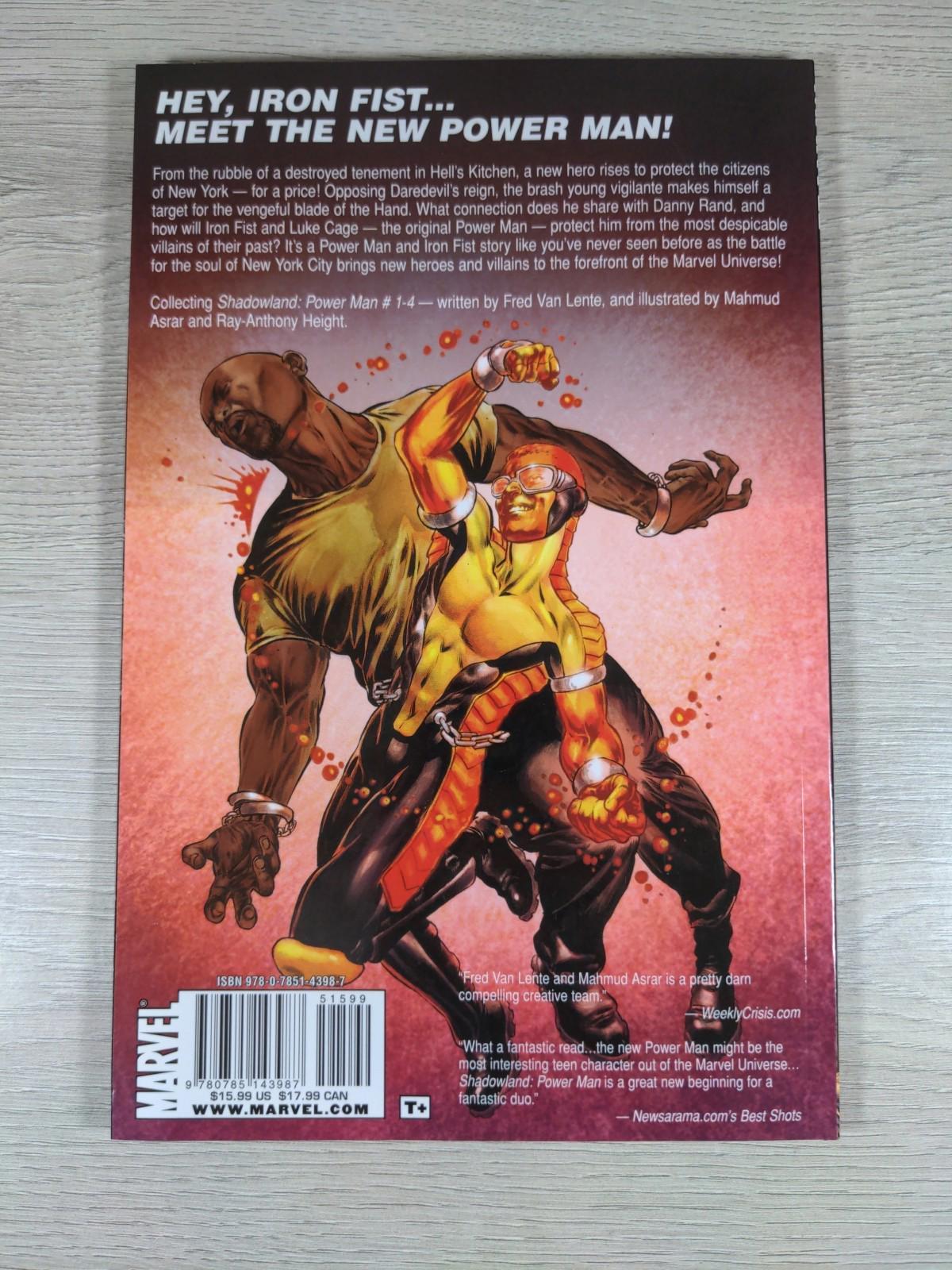Shadowland: Power Man by Fred Van Lente Marvel Paperback Comic Book 2011 - Retrorama UK