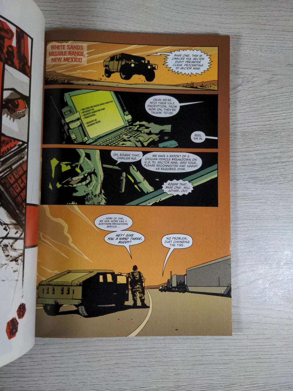 The Losers Ante Up Vol 1 Vertigo Graphic Novel Signed Cover Graphic Novel