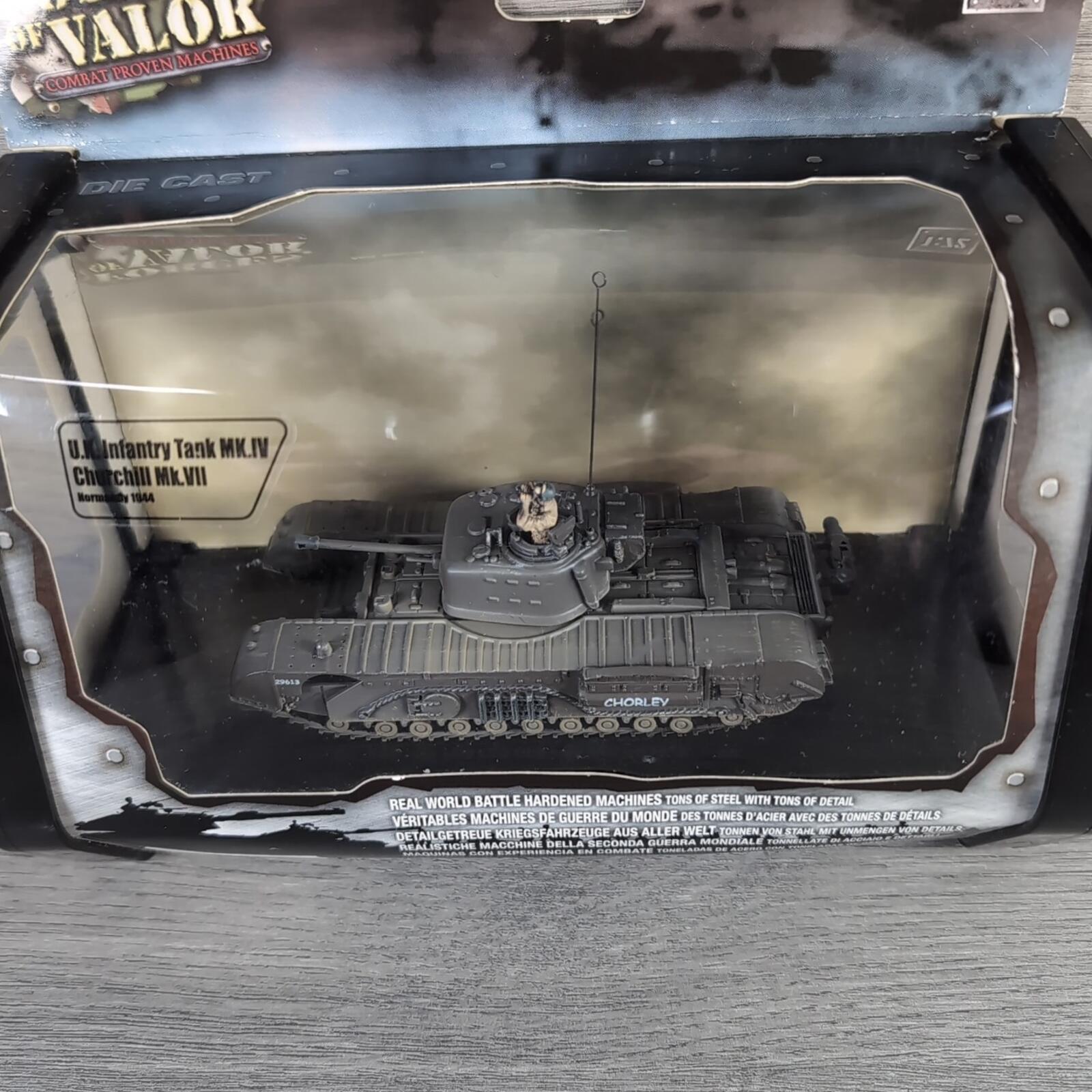 Forces Of Valour U.K Infantry Tank MK.IV Churchill Mk.VII Normandy 1:72 Scale