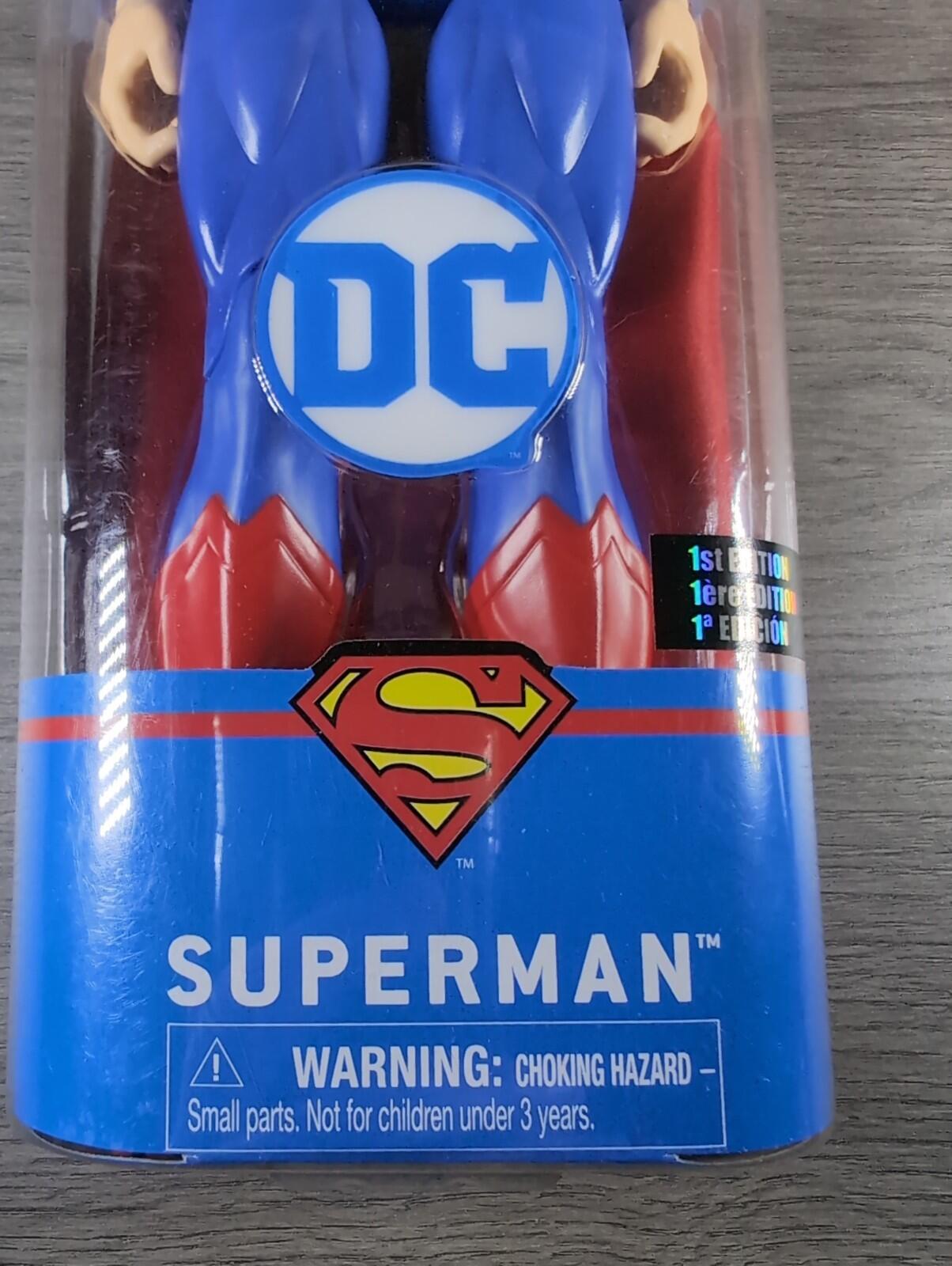 DC Comics Superman 12" Action Figure 1st Edition Superman Spin Master Toy