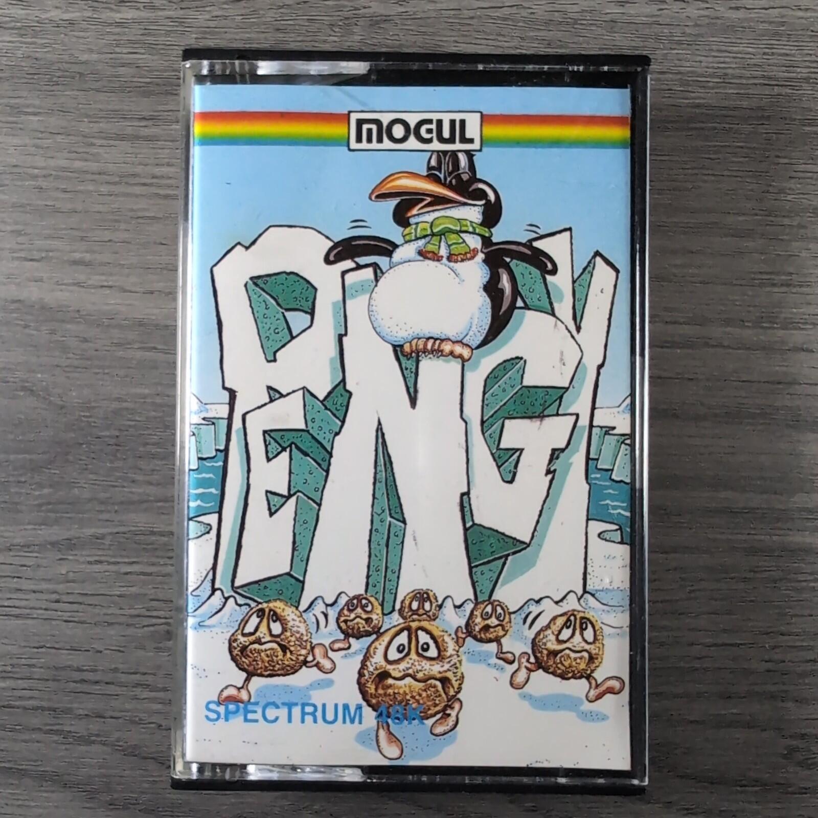 Pengy ZX Spectrum 48K Mogal Tested & Working Vintage Video Game Cassette