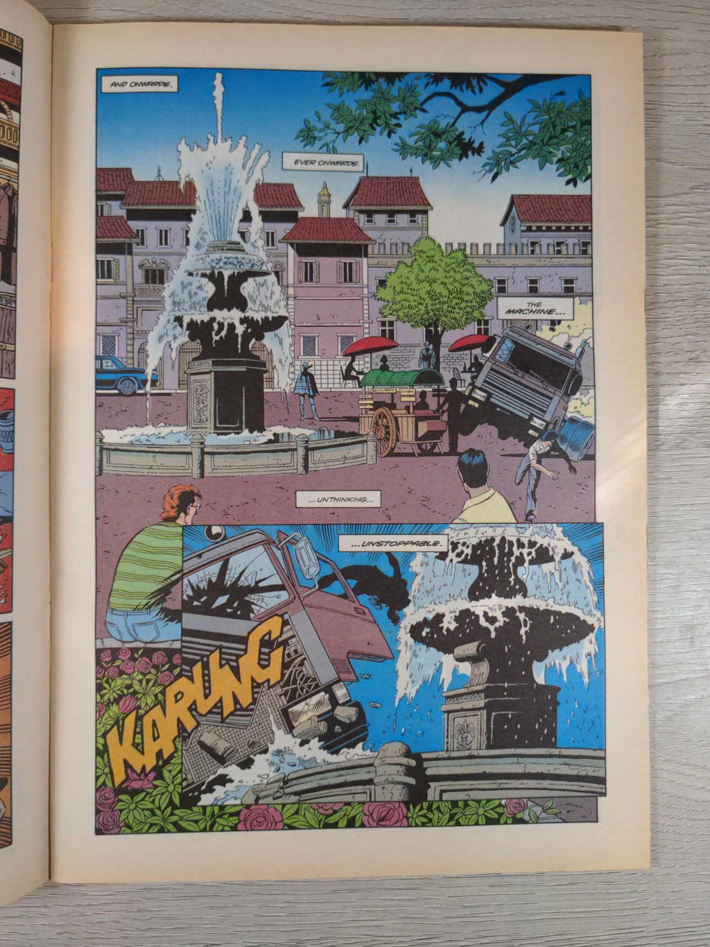 The Terminator Comic Issue 8 March 1992 Trident Comics Vintage - Retrorama UK