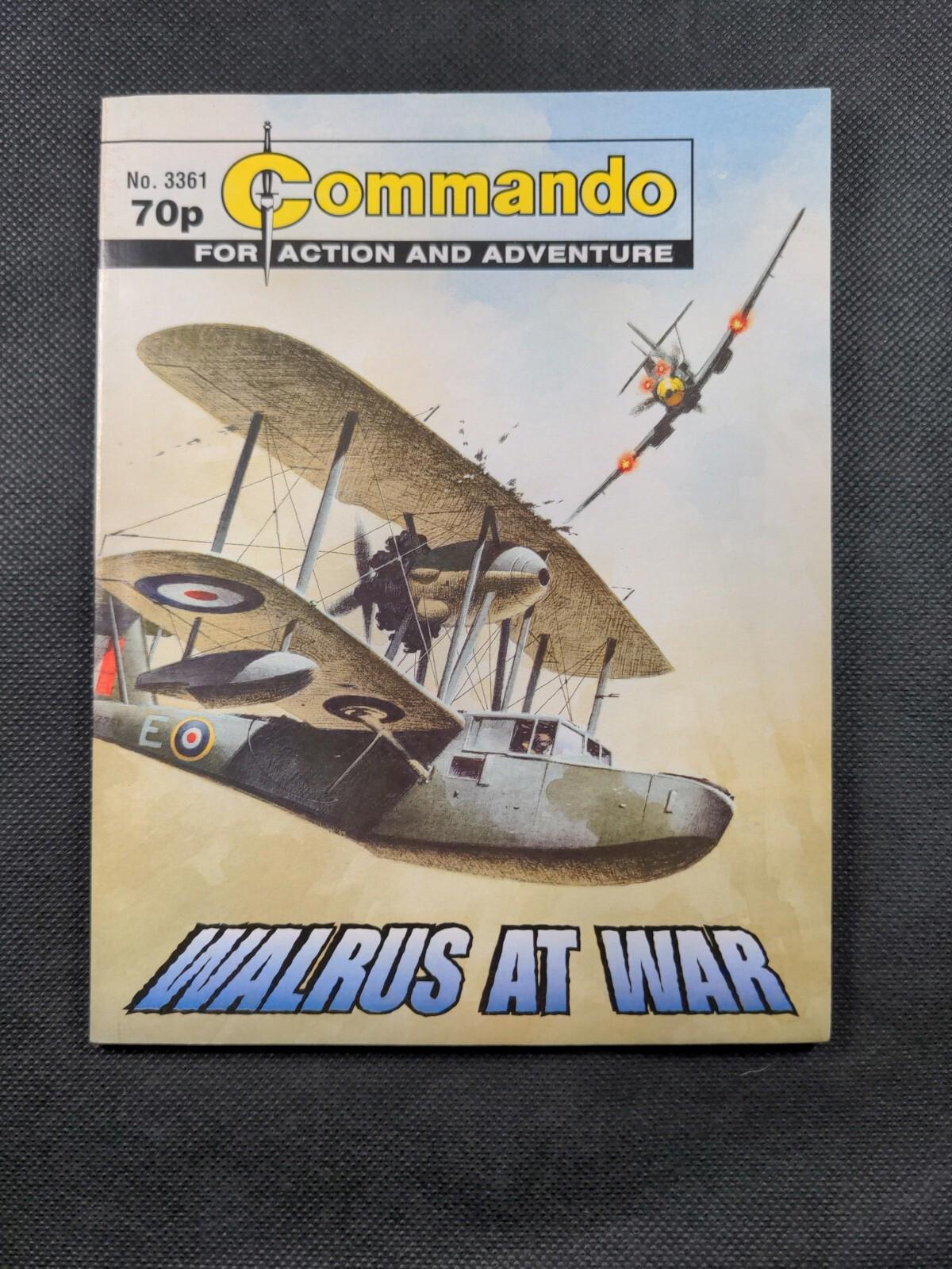 Commando Comic Issue Number 3361 Walrus At War - Retrorama UK