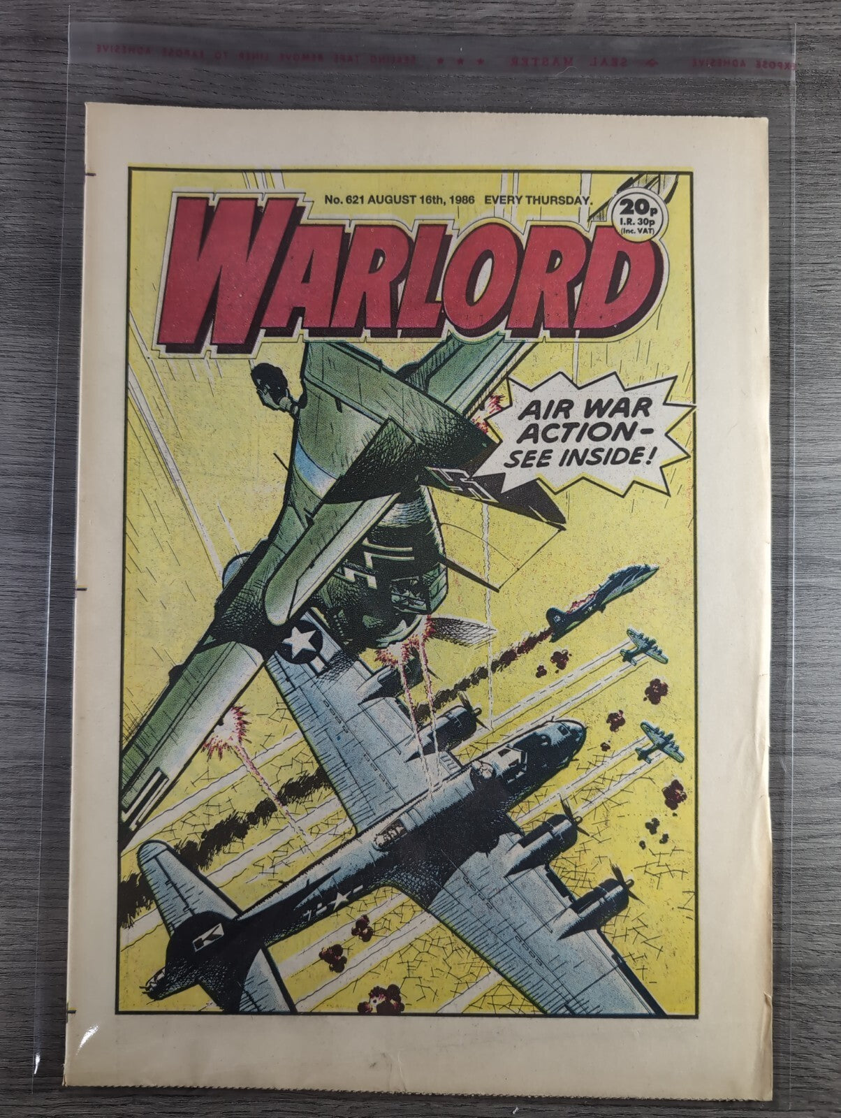 Warlord Comics 7 Issues 621 - 627  Good Condition Vintage Retro Comics From 1986