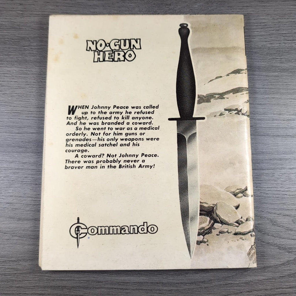 Commando Comic Issue Number 965 No Gun Hero