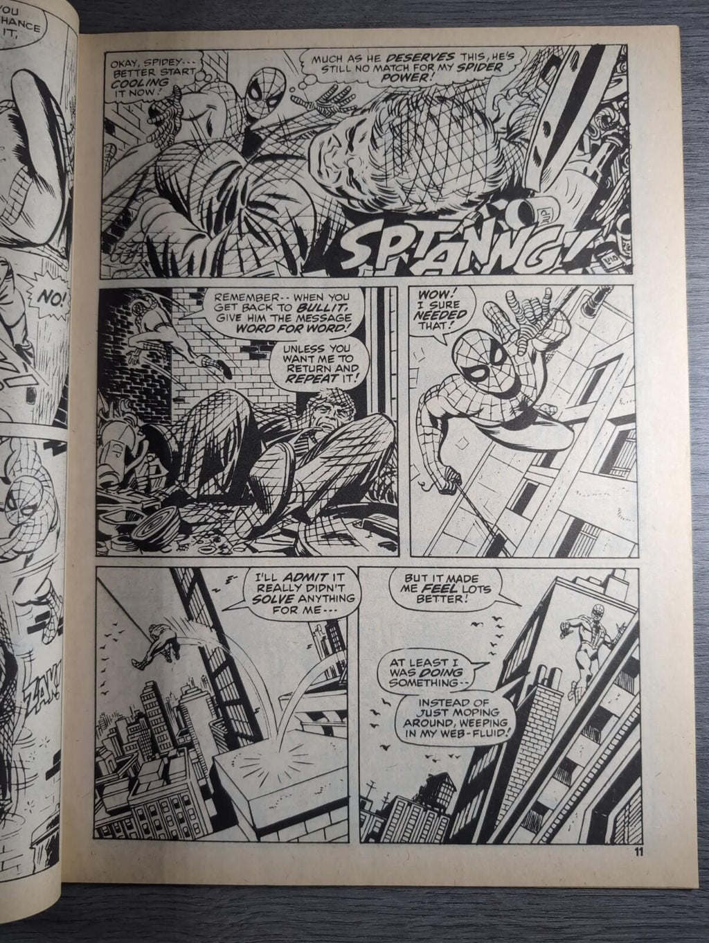 Spider-Man Comics Weekly No 120 Marvel Comics UK 31st May 1975 Vintage Comic
