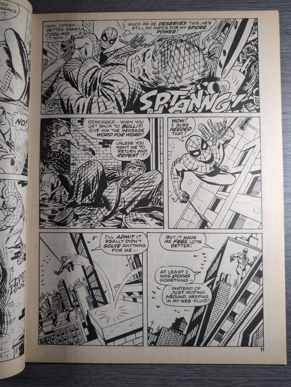 Spider-Man Comics Weekly No 120 Marvel Comics UK 31st May 1975 Vintage Comic