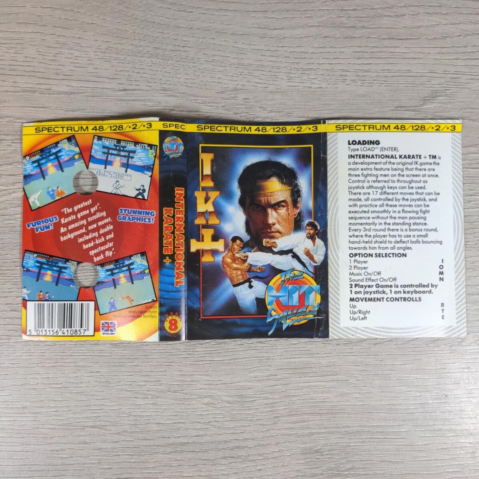 International Karate IK+ ZX Spectrum 48K 128K Game Cassette Tested & Working