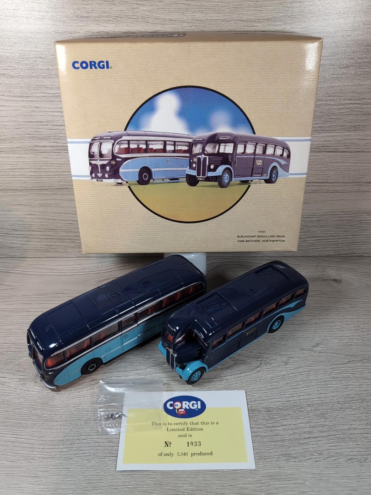 Corgi Classics Public Transport 97053 Burlingham Seagull AEC  Die-Cast Model
