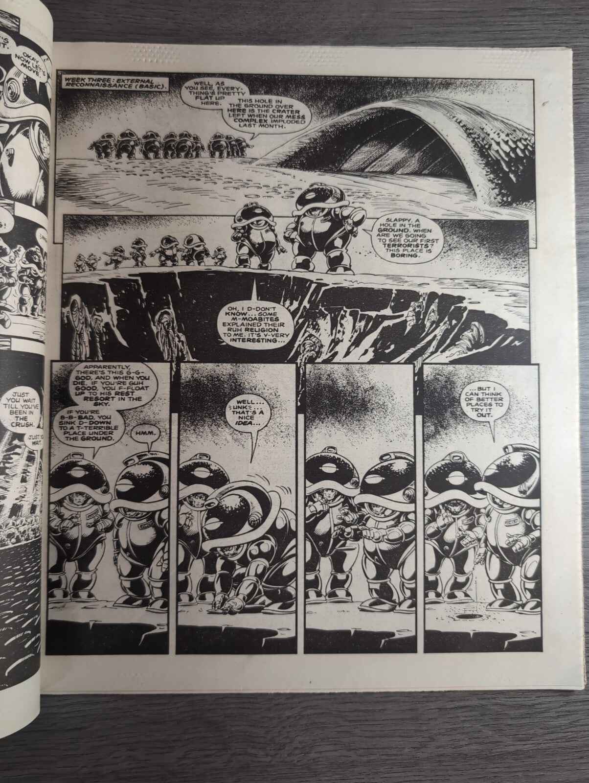 2000AD Prog 461 Featuring Judge Dread Comic 15th March 1986 Vintage Retro Comic