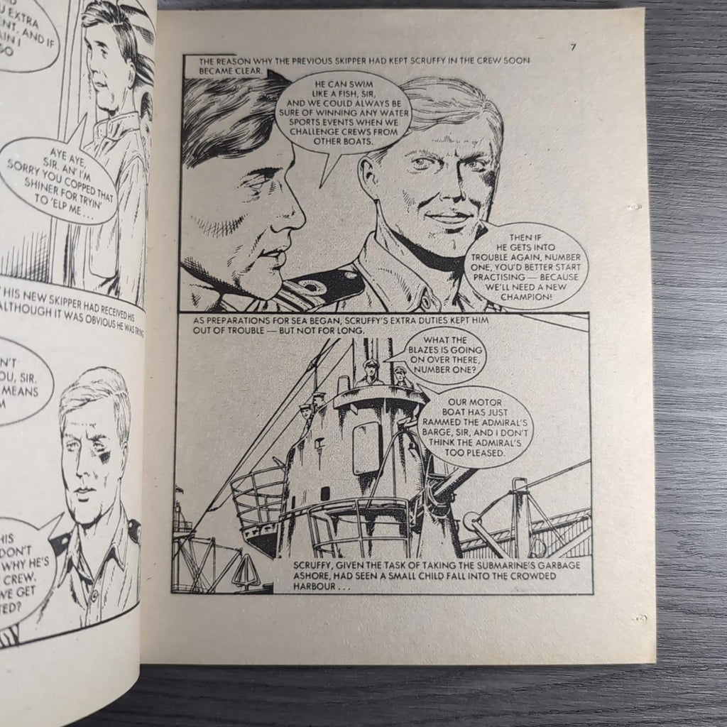 Commando Comic Issue Number 1577 Man Overboard!