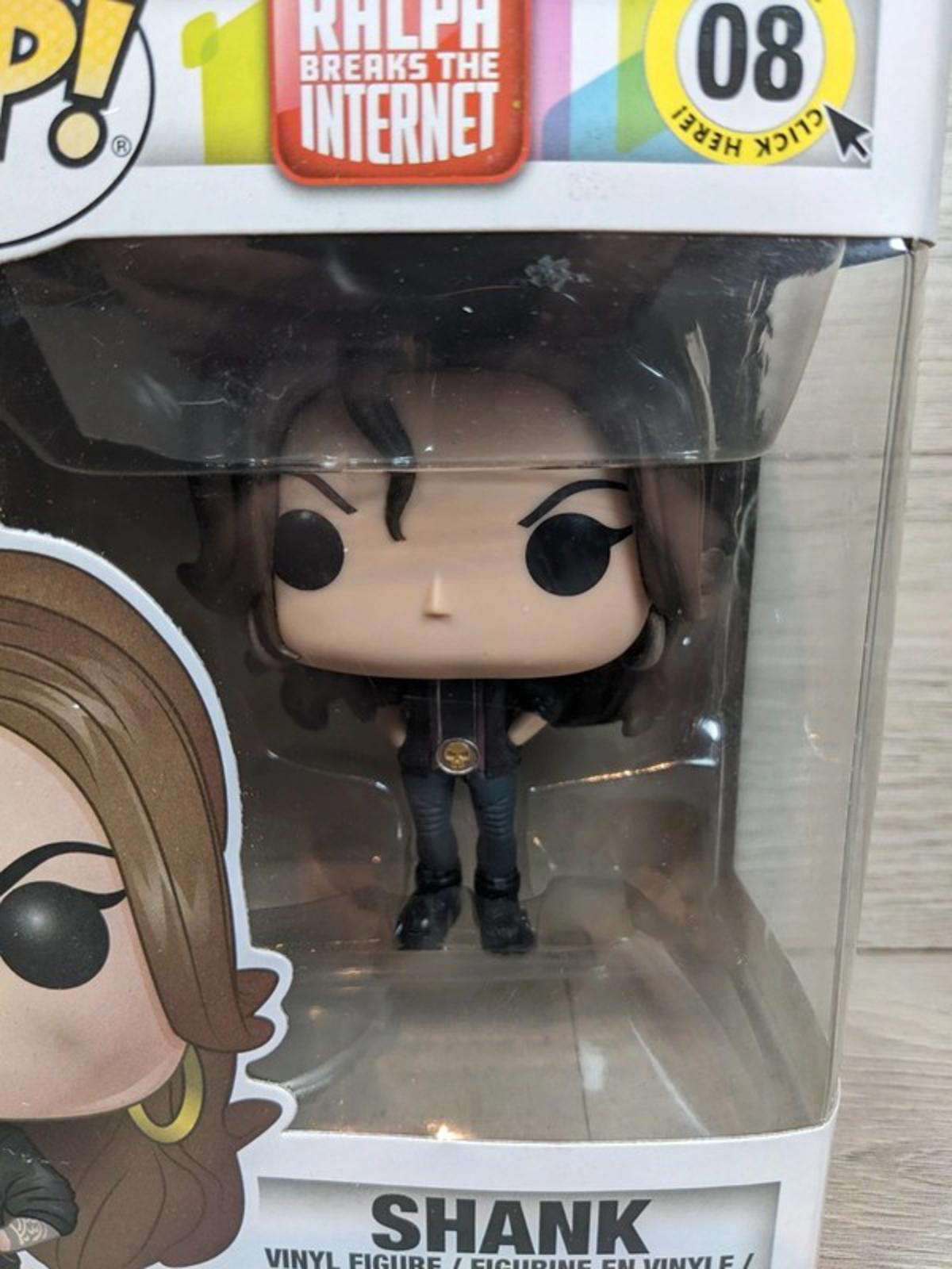 Funko Pop Ralph Breaks The Internet Shank No 8 Vinyl Toy Figure - Retrorama UK