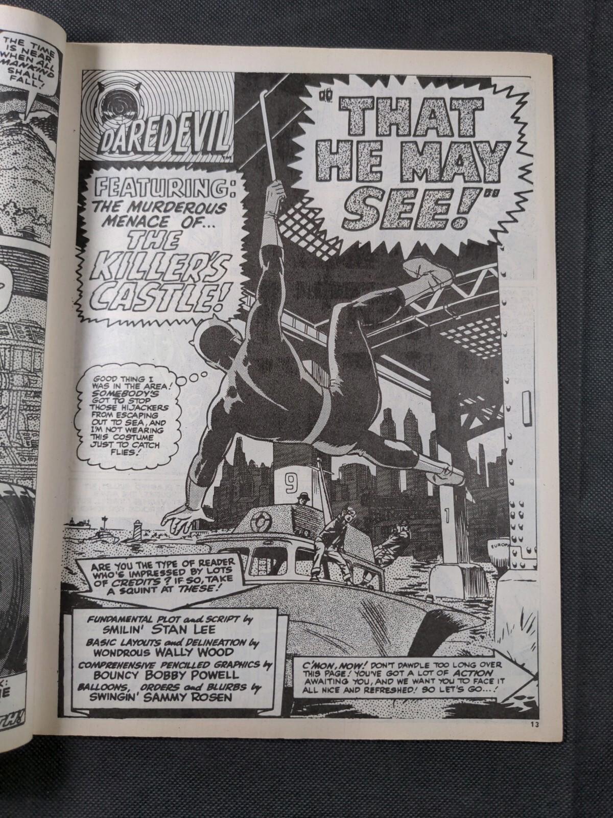 Mighty World of Marvel Issue No 73 February 1974 Vintage Marvel UK Comic