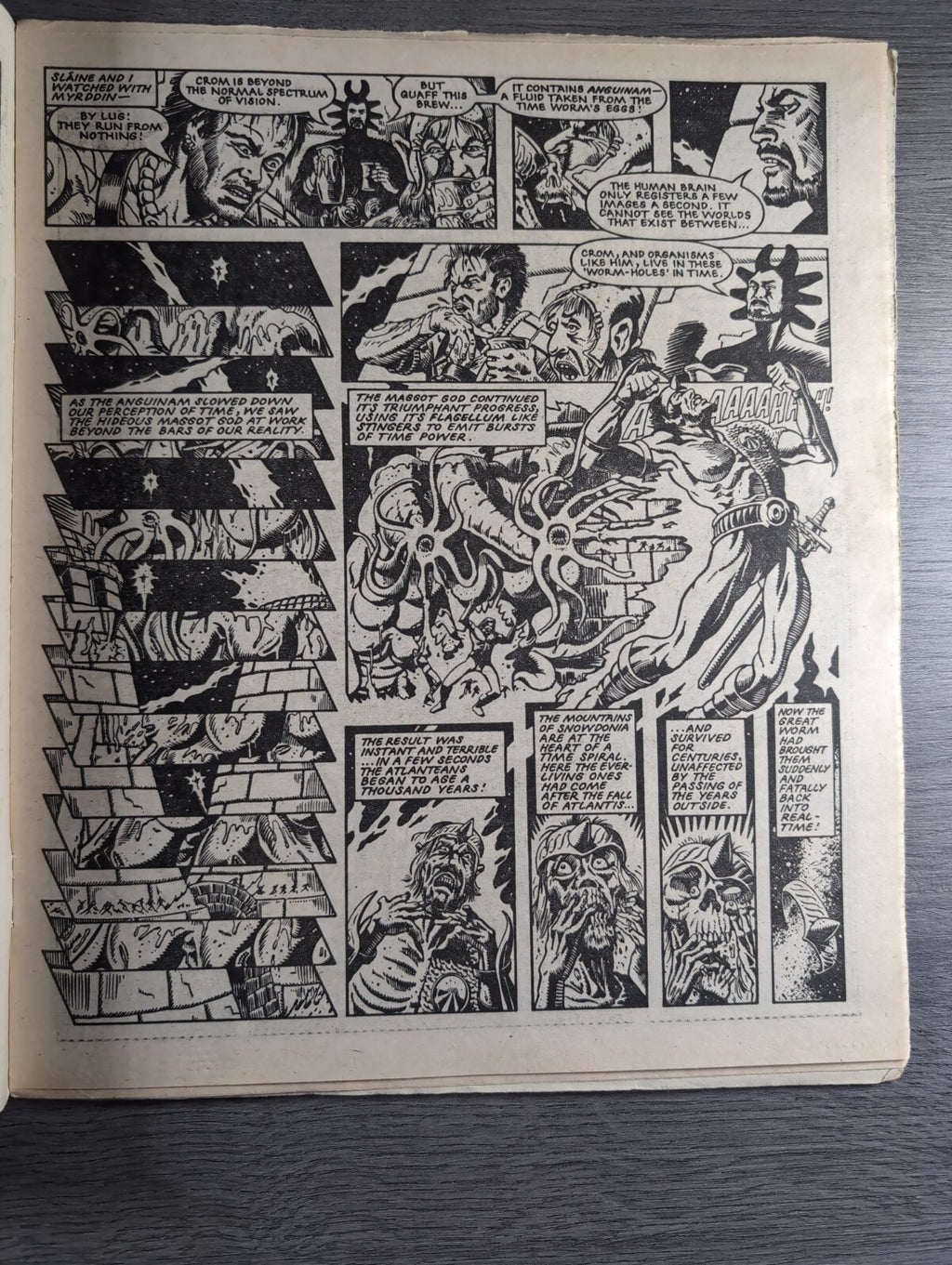 2000AD Prog 414 Featuring Judge Dread Comic 20 April 1985 Vintage Retro Comic