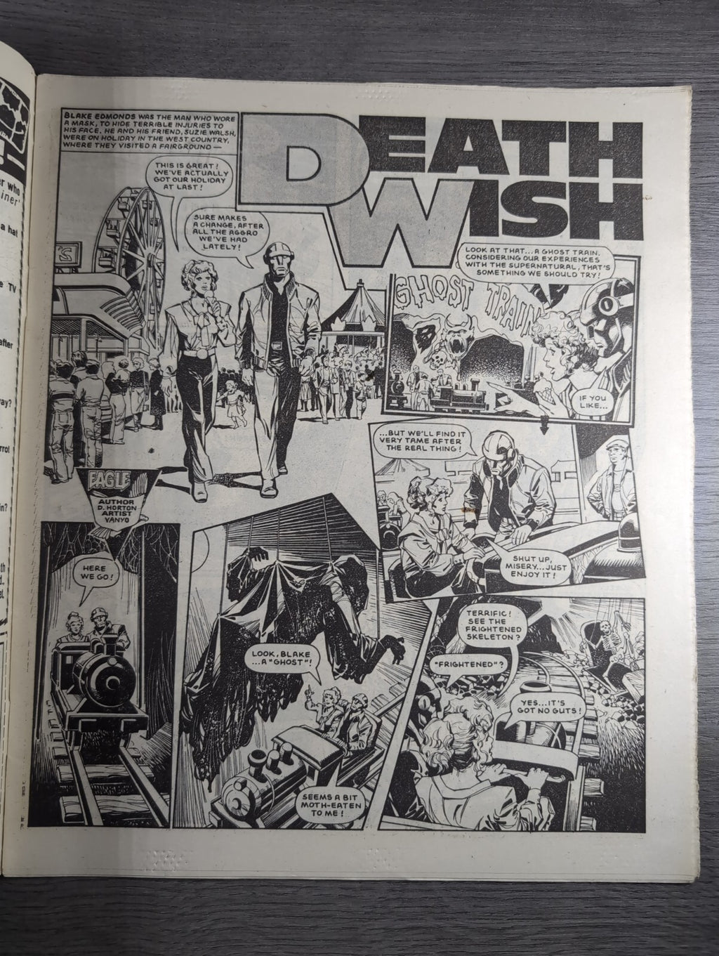 Eagle Comic Issue No. 234 13th September 1986 Vintage Retro UK Comic