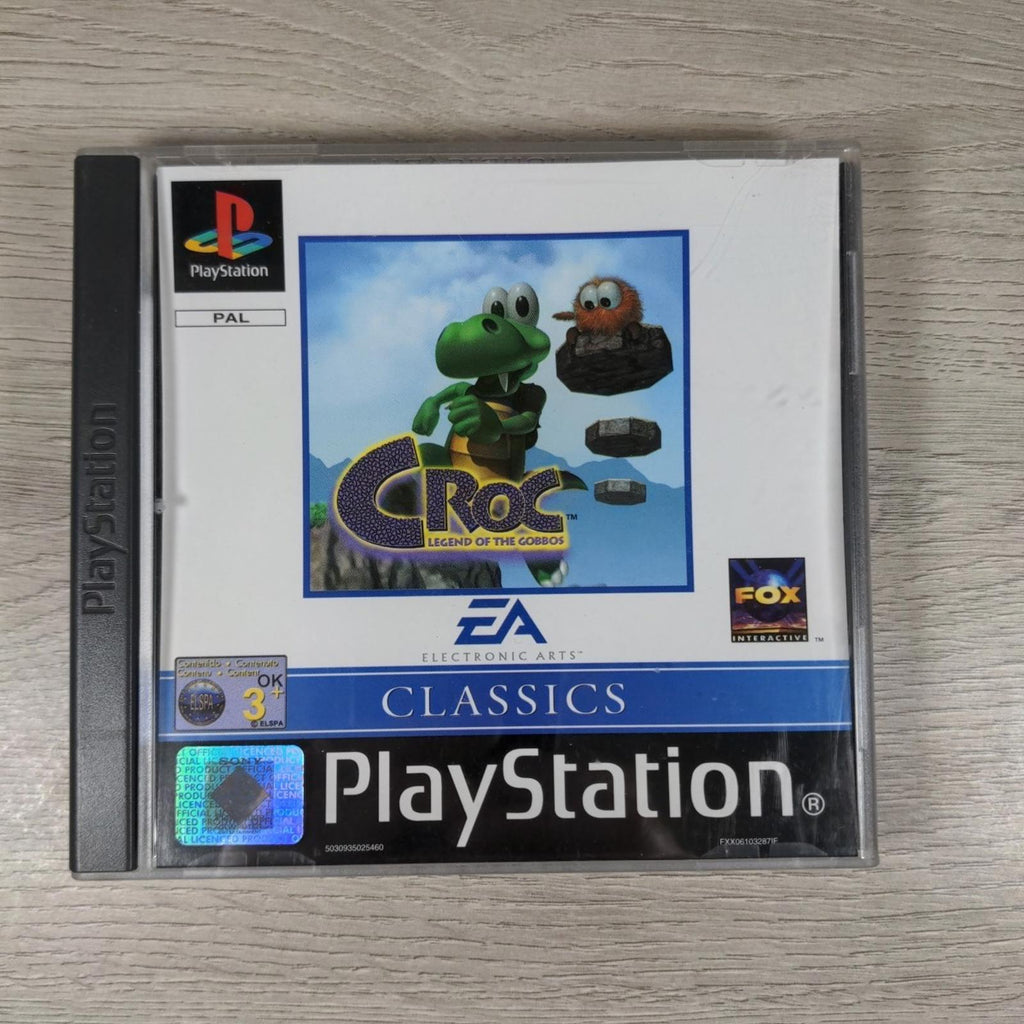 Croc Legend Of The Gobbos Playstation 1 PS1 Game + Manual