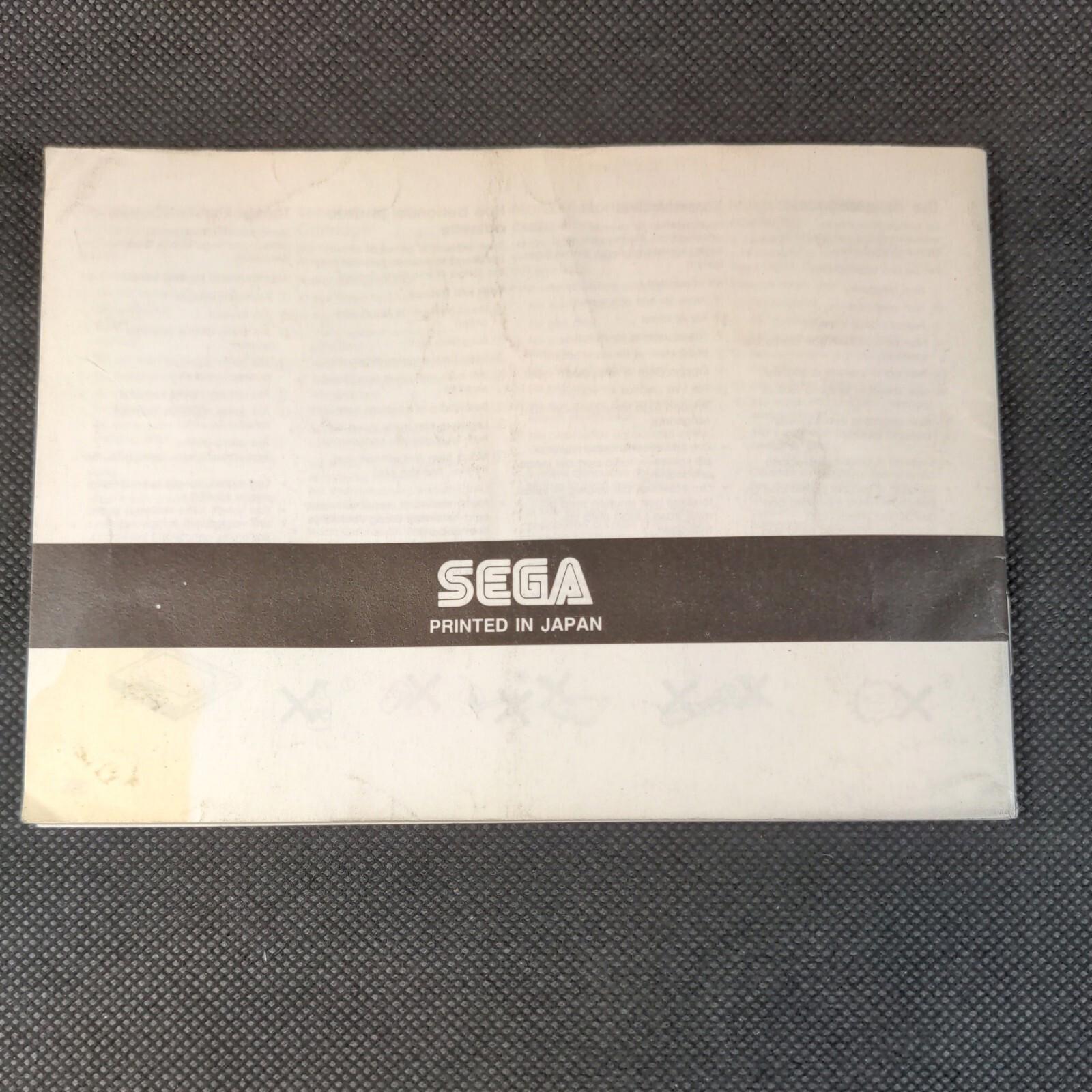 G-LOC Cartridge & Manual  Sega Game Gear Video Game Tested & Working