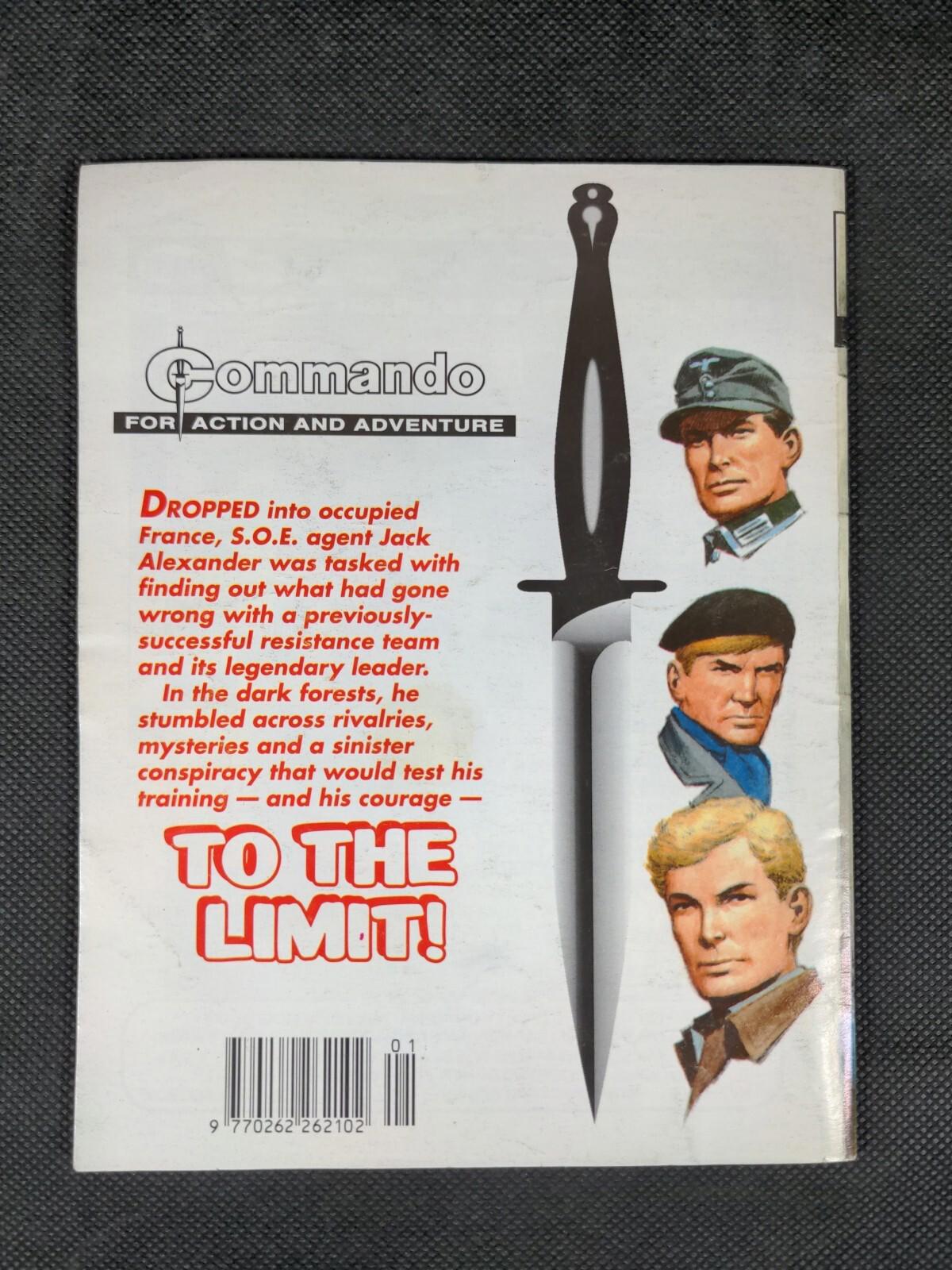 Commando Comic Issue Number 3493 To The Limit! - Retrorama UK