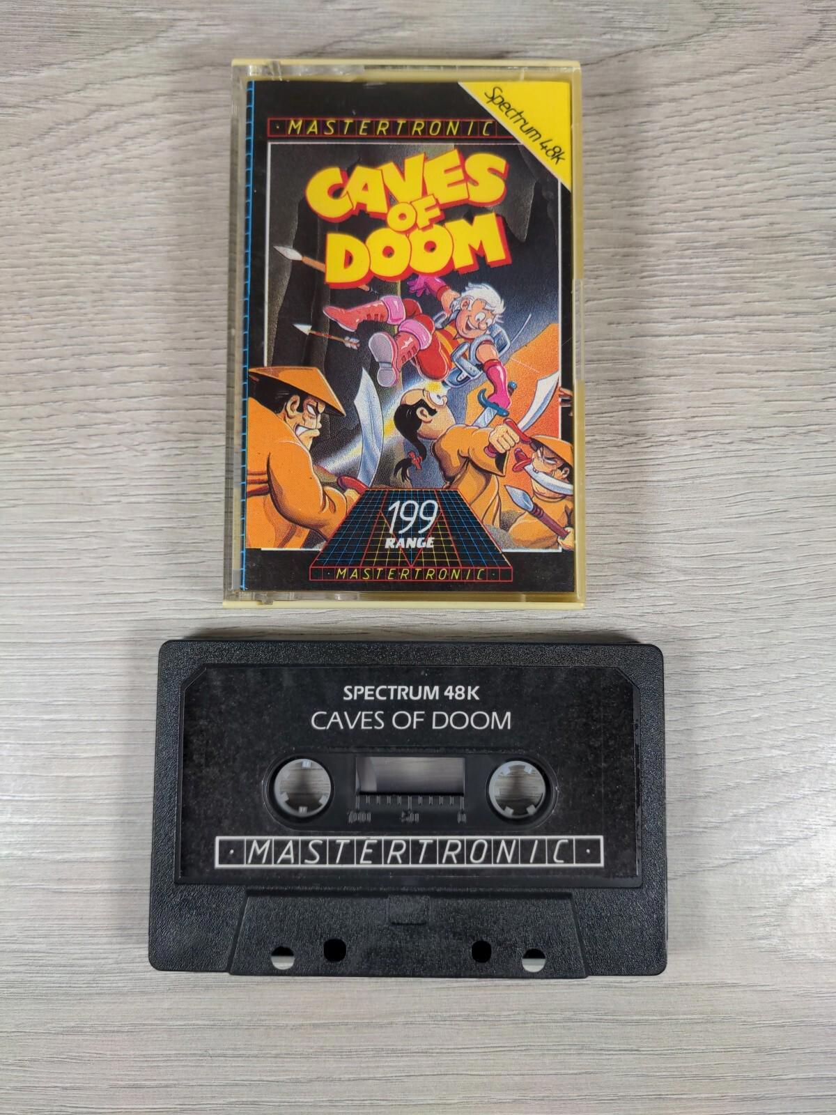 Caves Of Doom ZX Spectrum 48K Video Game Cassette Tested & Working
