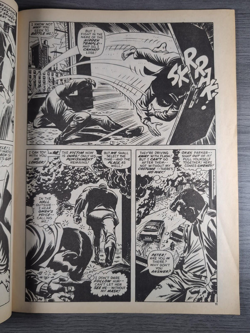Spider-Man Comics Weekly No 155 Marvel Comics UK 31st January 1976 Vintage Comic
