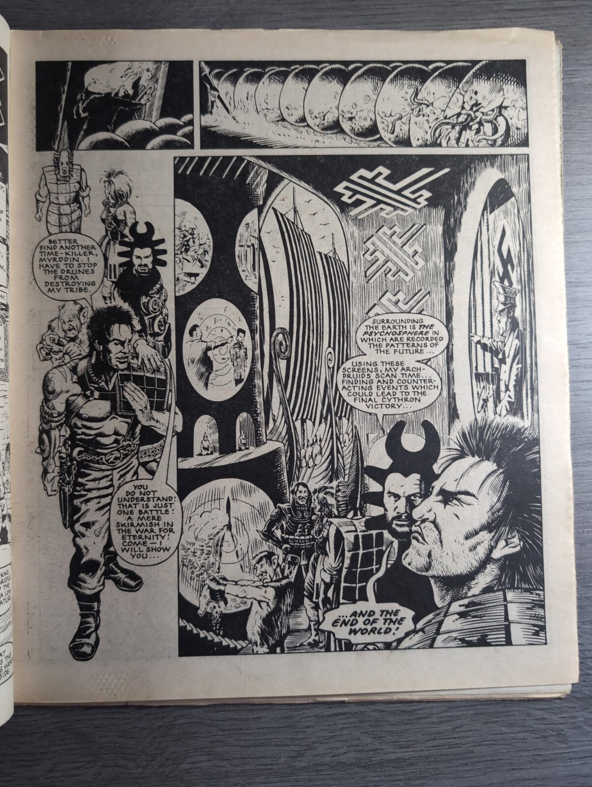 2000AD Prog 416 Featuring Judge Dread Comic 4th May 1985 Vintage Retro Comic