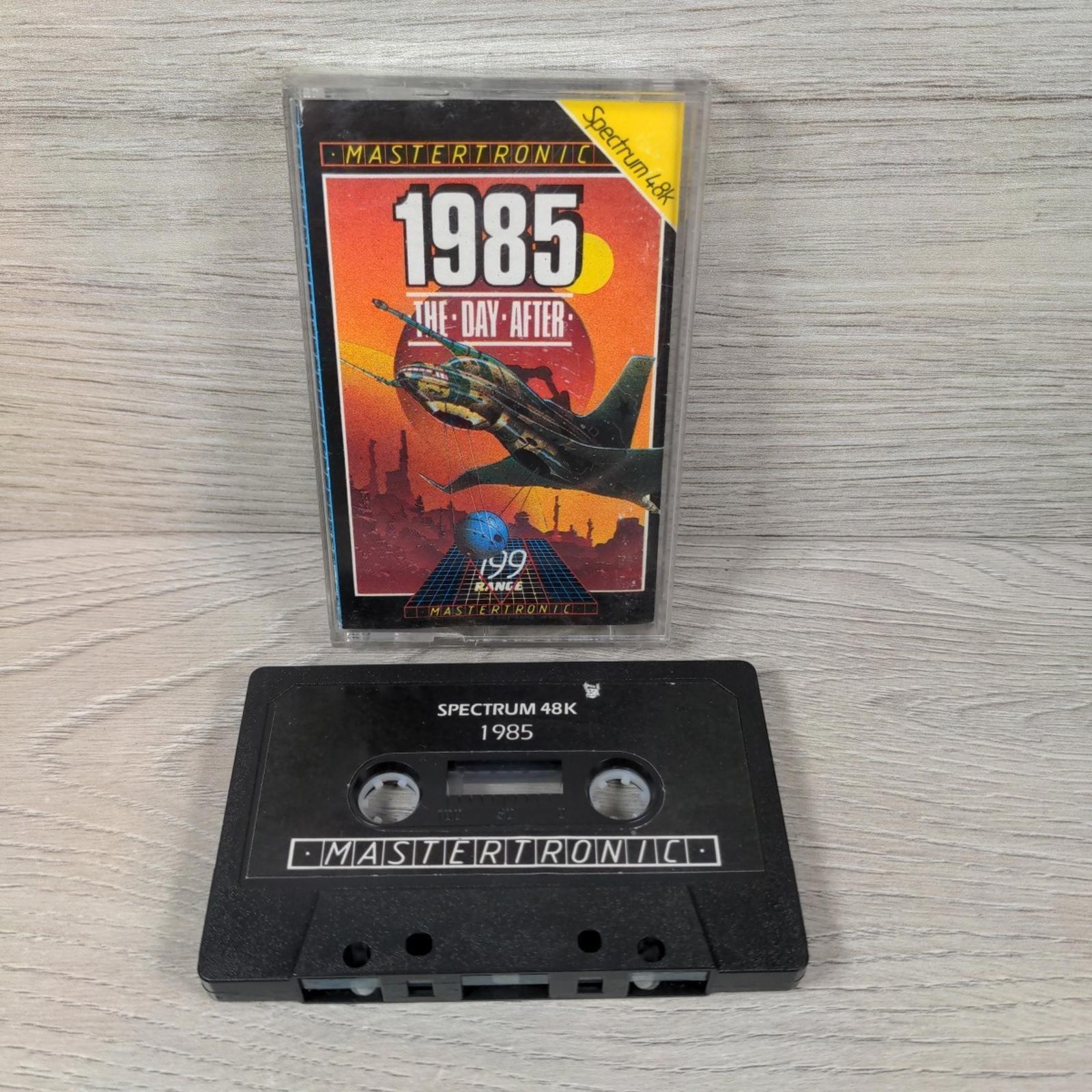1985 The Day After ZX Spectrum 48K Game Cassette Mastertronic Tested & Working - Retrorama UK