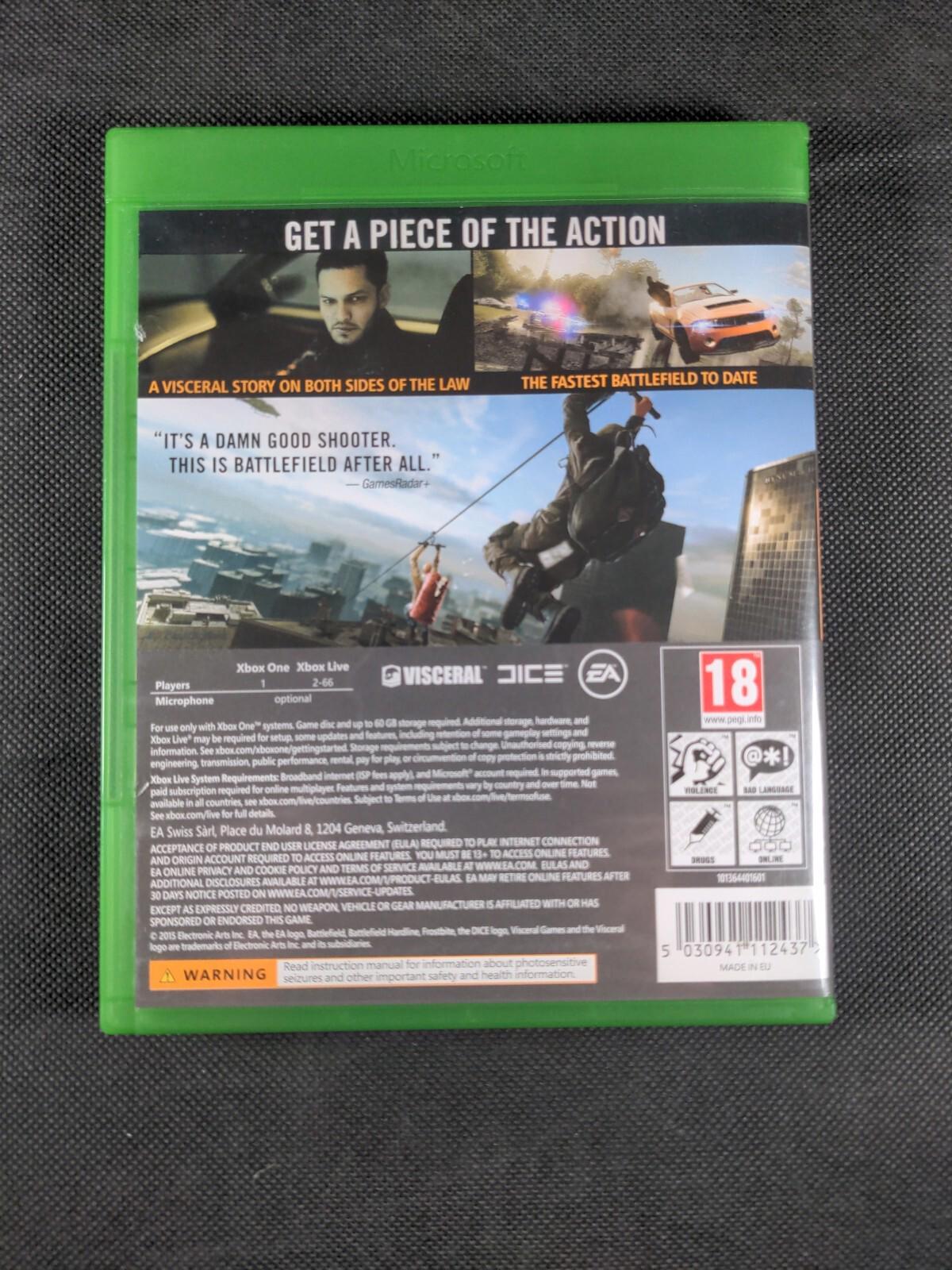 Battlefield Hardline Microsoft Xbox One Game Age 18+