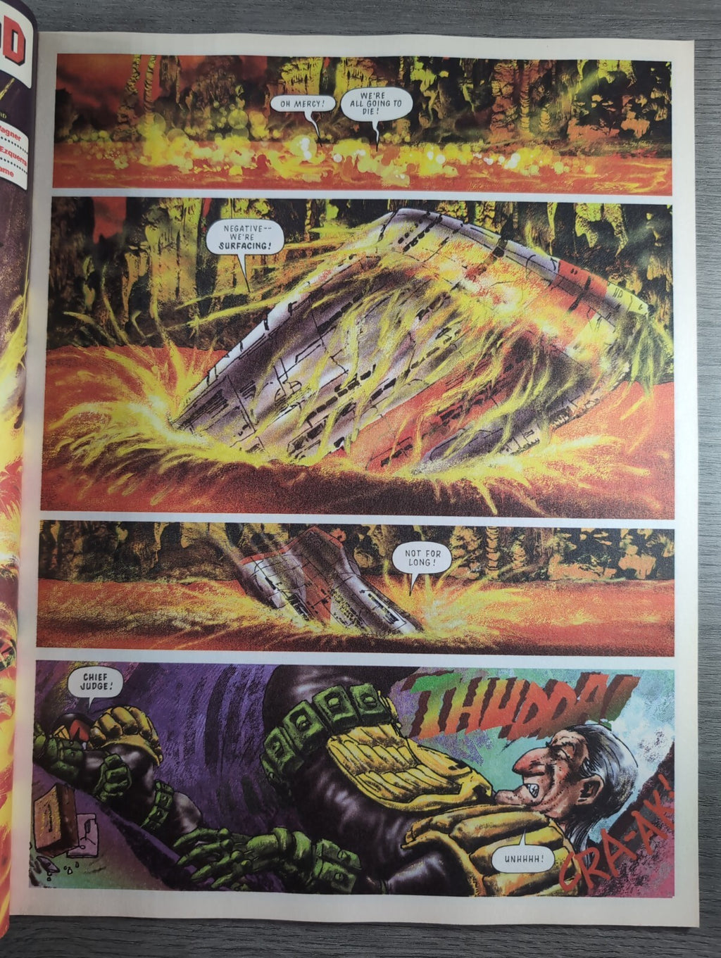 2000AD Prog 905 Featuring Judge Dredd Comic 16th Sept 1994 Vintage Retro Comic