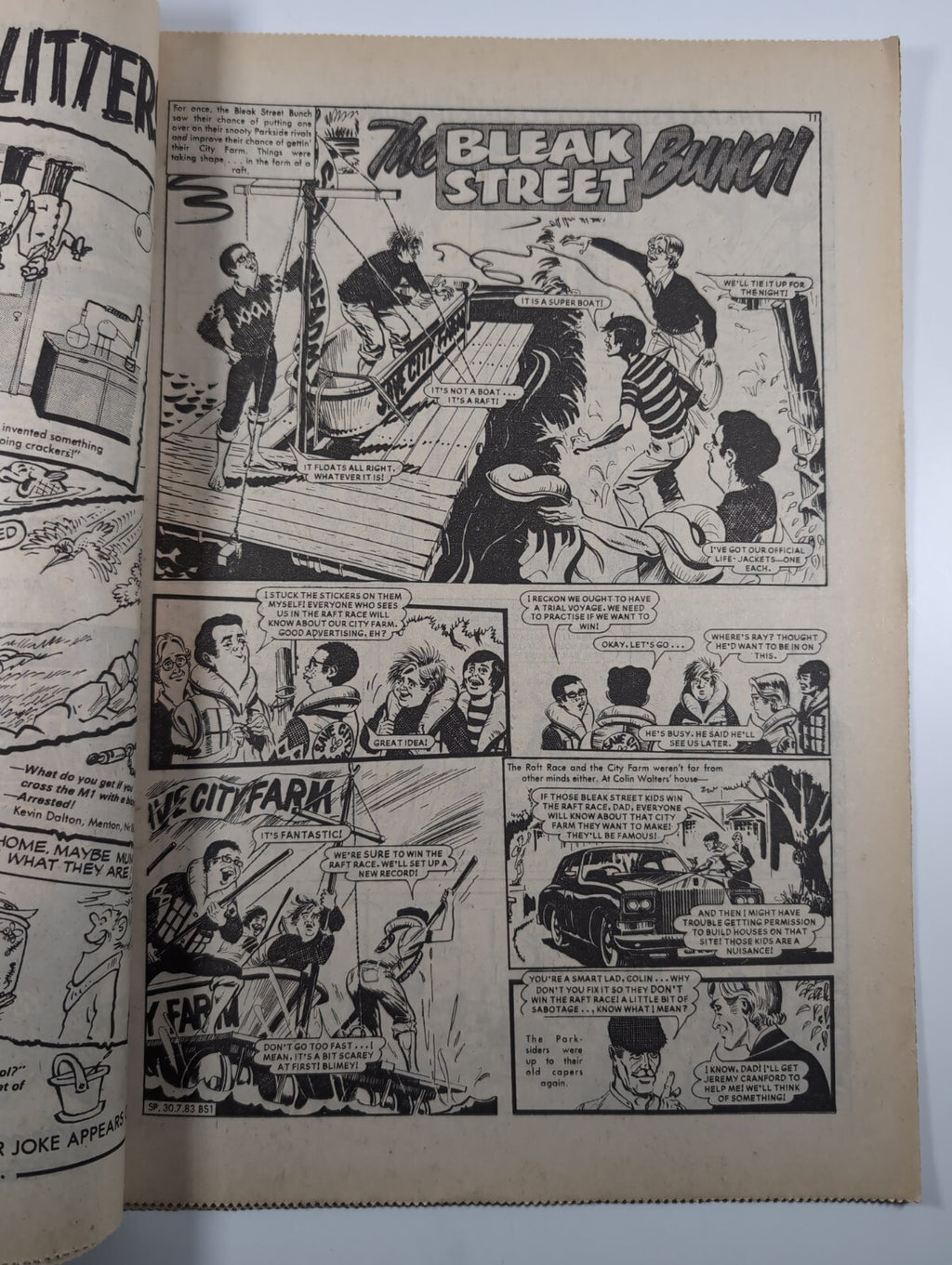 Spike Comic Issue No. 28 July 30th 1983 D.C Thomson Vintage Retro Comic