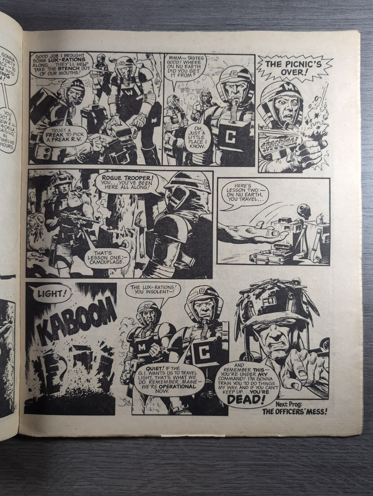 2000AD Prog 370 Featuring Judge Dredd Comic 26th May 1984 Vintage Retro Comic