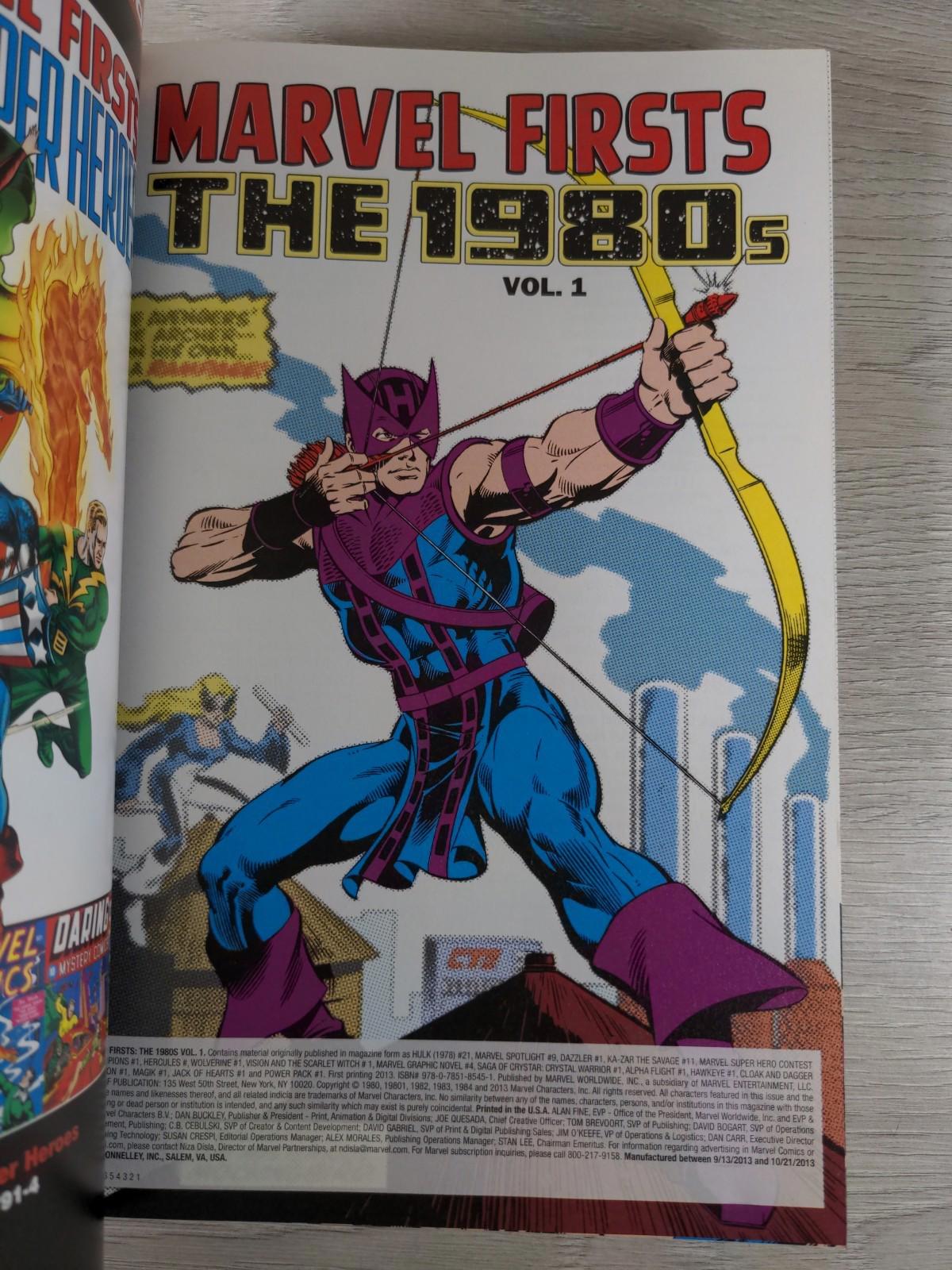 Marvel Firsts: The 1980s Volume 1 Paperback  Comic Book by Bill Mantlo