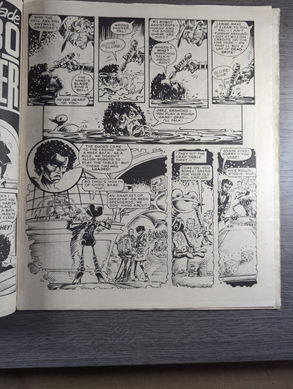 2000AD Prog 438 Featuring Judge Dread Comic 5th Oct 1985 Vintage Retro Comic