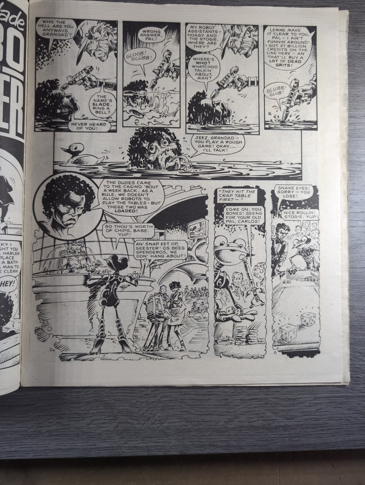 2000AD Prog 438 Featuring Judge Dread Comic 5th Oct 1985 Vintage Retro Comic