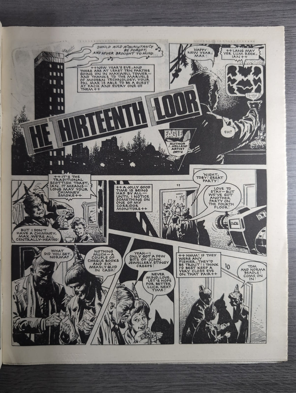 Eagle Comic Issue No. 250 3rd Jan 1987 Vintage Retro UK Comic