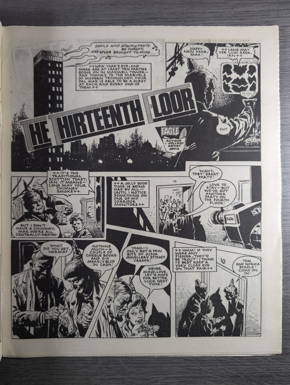Eagle Comic Issue No. 250 3rd Jan 1987 Vintage Retro UK Comic