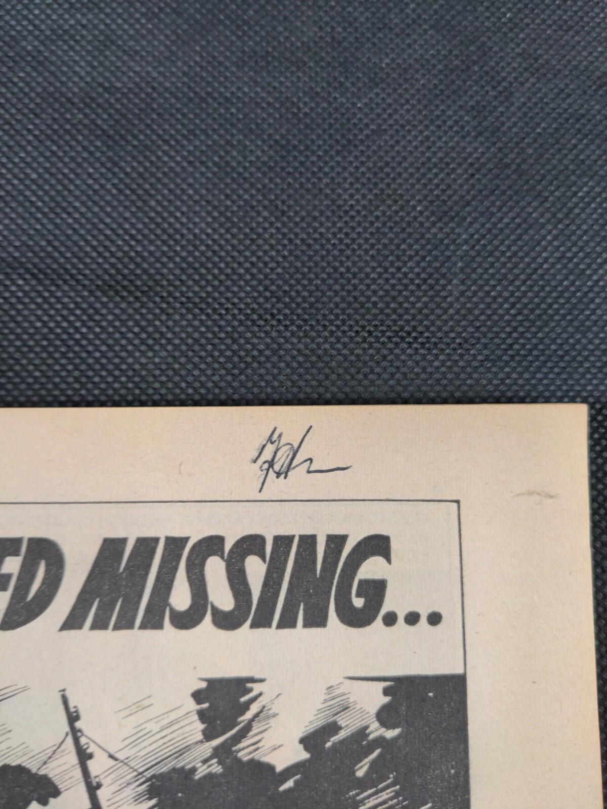Commando Comic Issue Number 1298 Reported Missing...