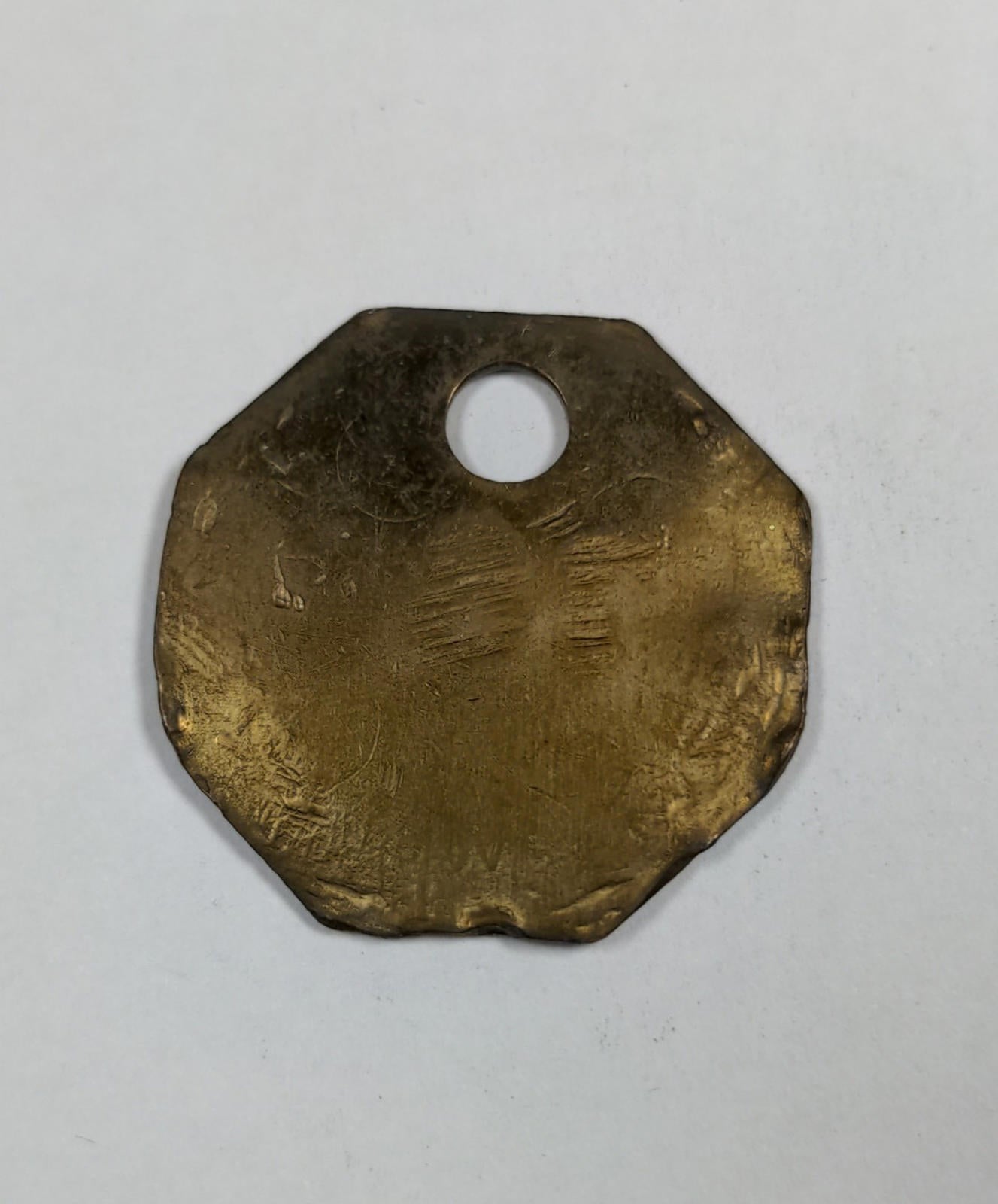 New Stubbin No78 Colliery Brass Miners Pit Check Token Tally Mining Memorabilia