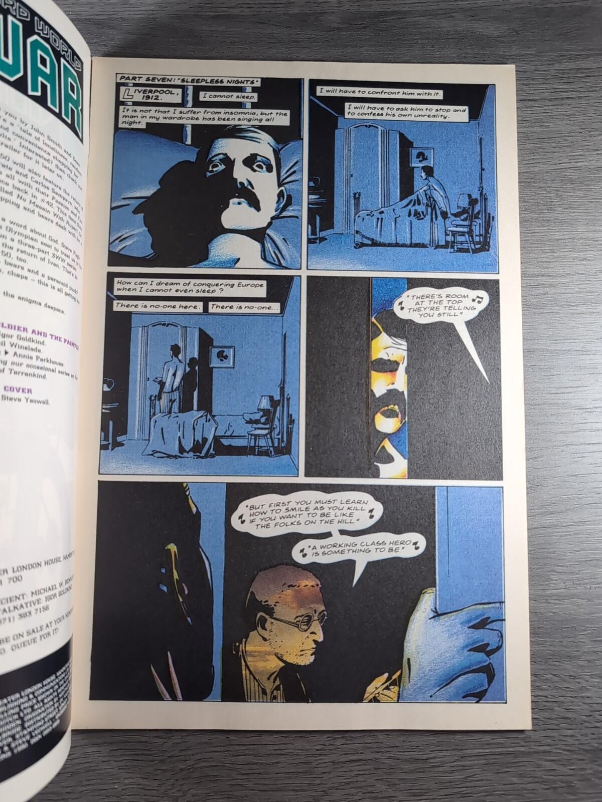 2000AD Presents Crisis issue #48 Comic Vintage Retro Collectable