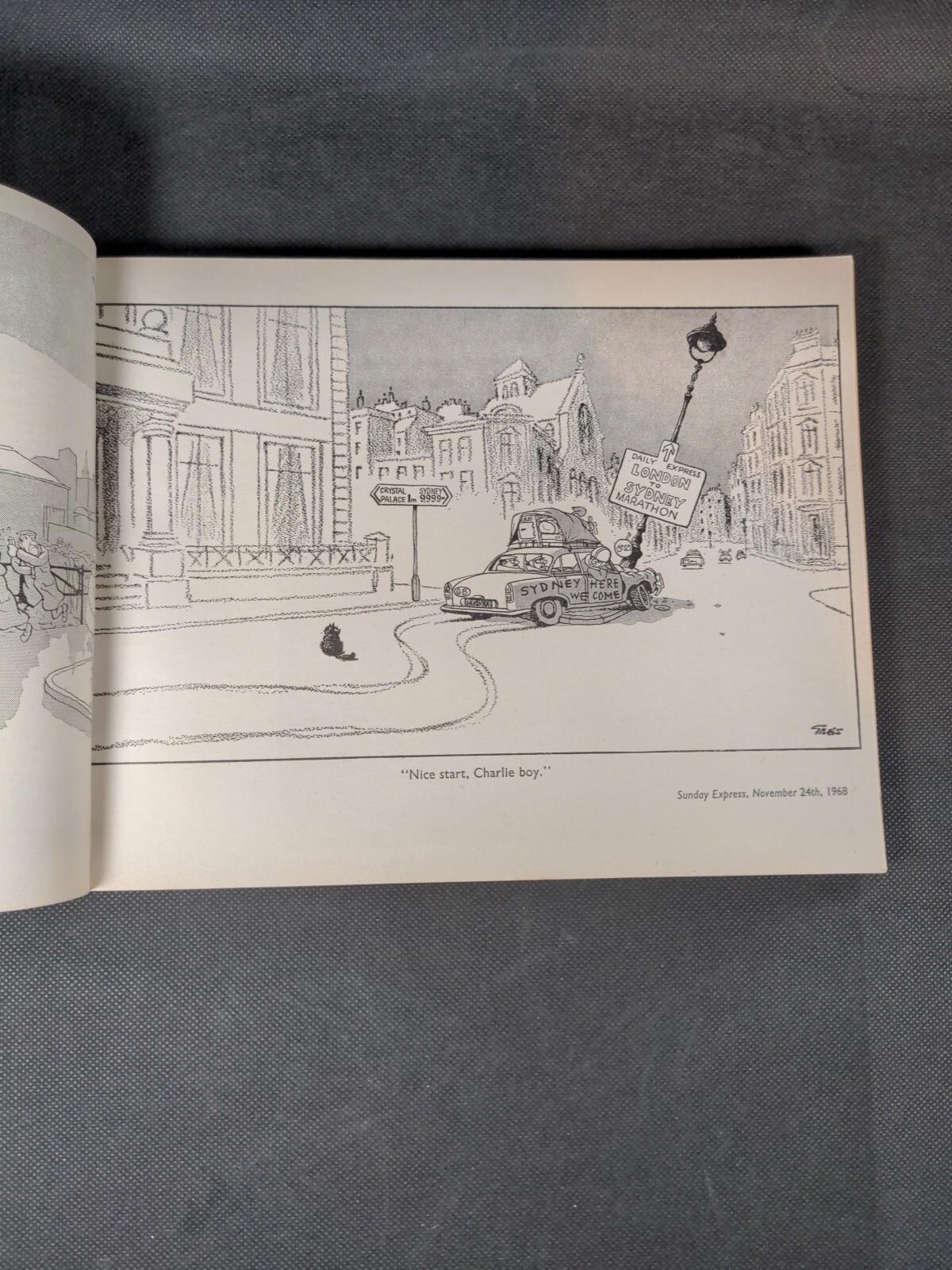 Giles Annual Twenty Third Series Vintage Cartoon Book 1968 Unclipped