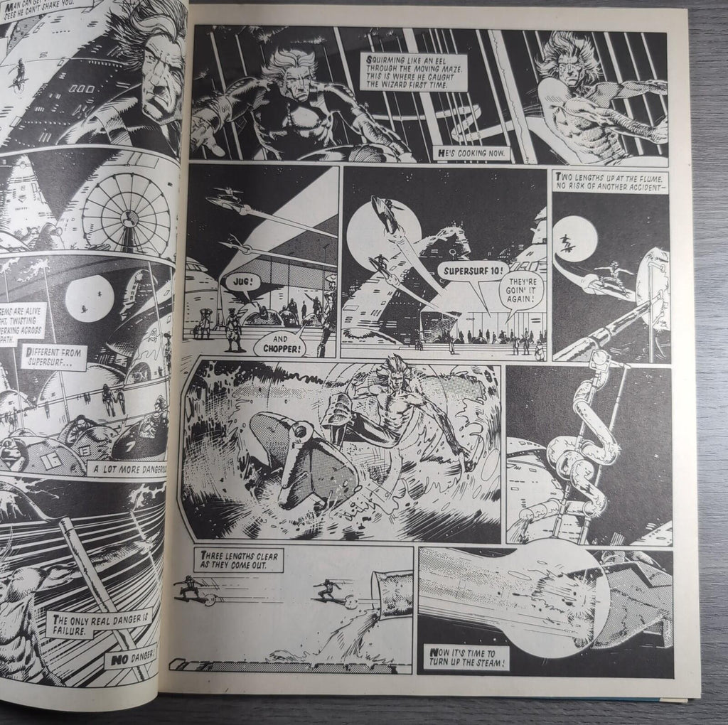 2000AD Prog 597 Featuring Judge Dredd 22nd October 1988 Vintage Comic