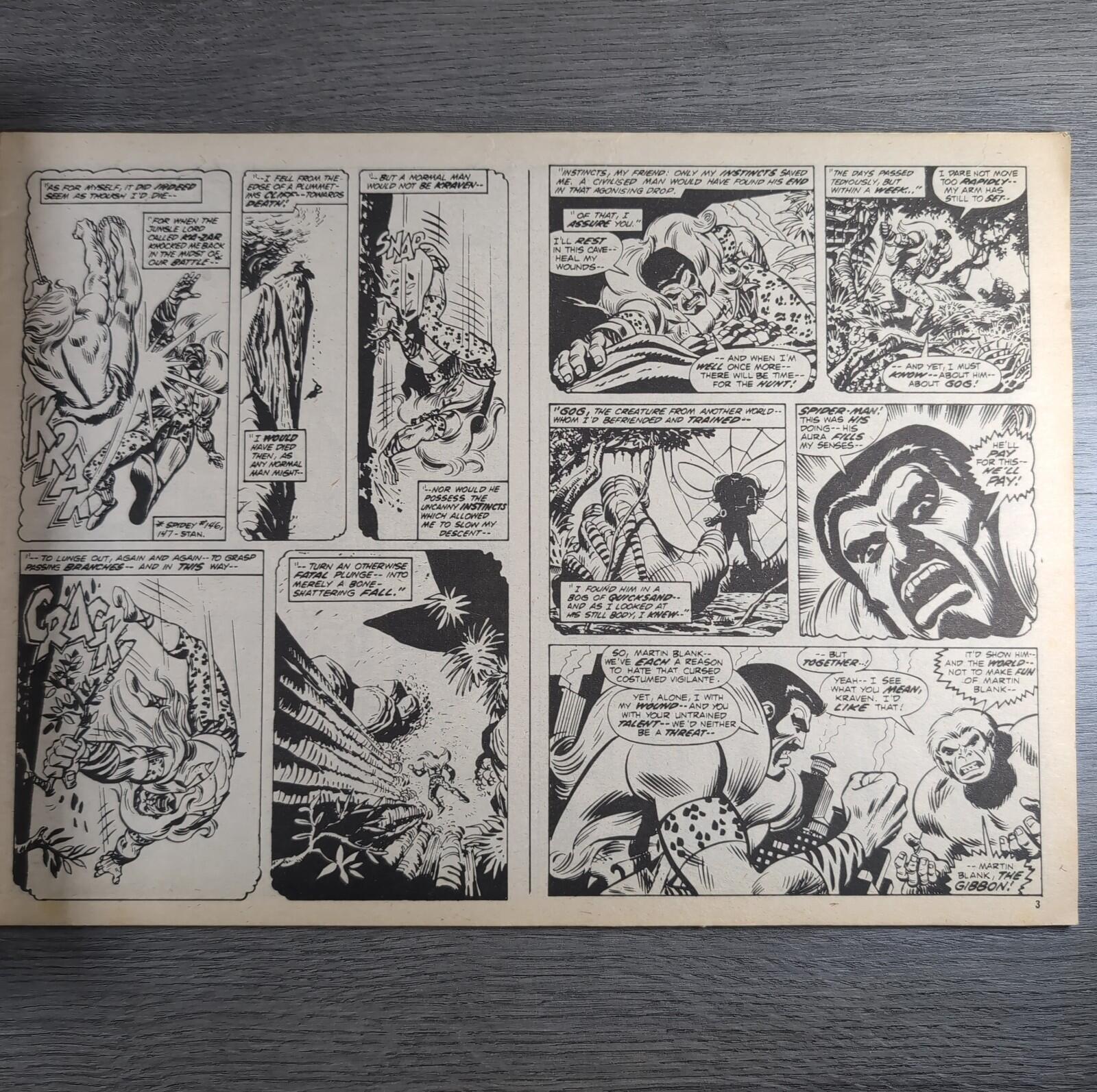 Super Spider-Man With The Super Heroes No. 160 Marvel Comics 6th March 1976