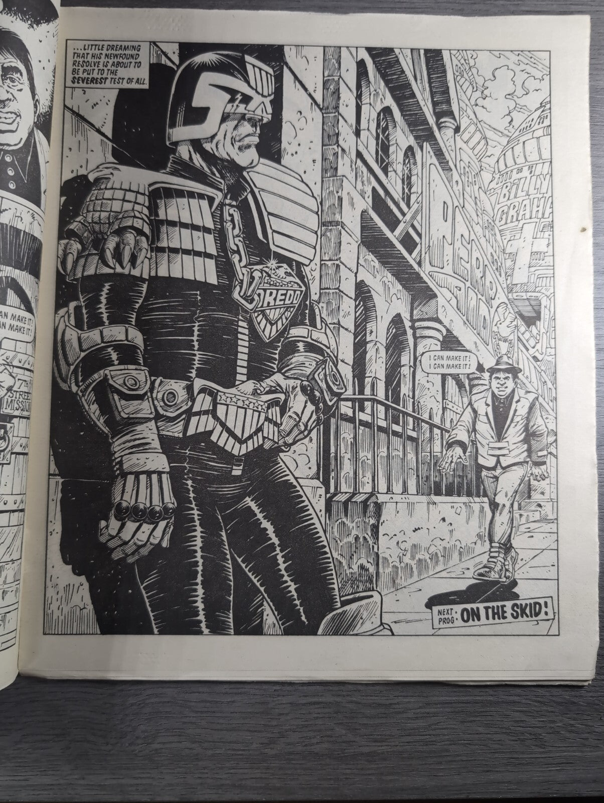 2000AD Prog 482 Featuring Judge Dread Comic Date 9th Aug 1986 Retro Comics